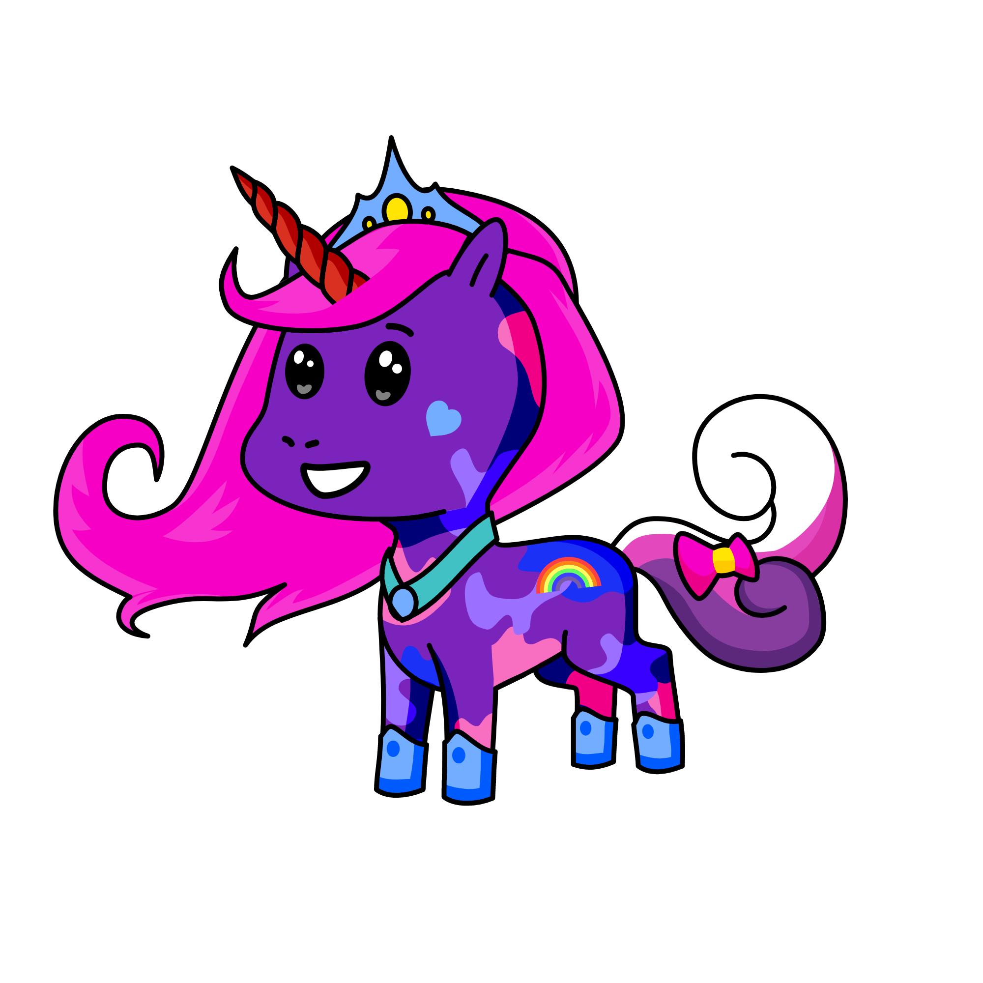 Flash, the unicorn