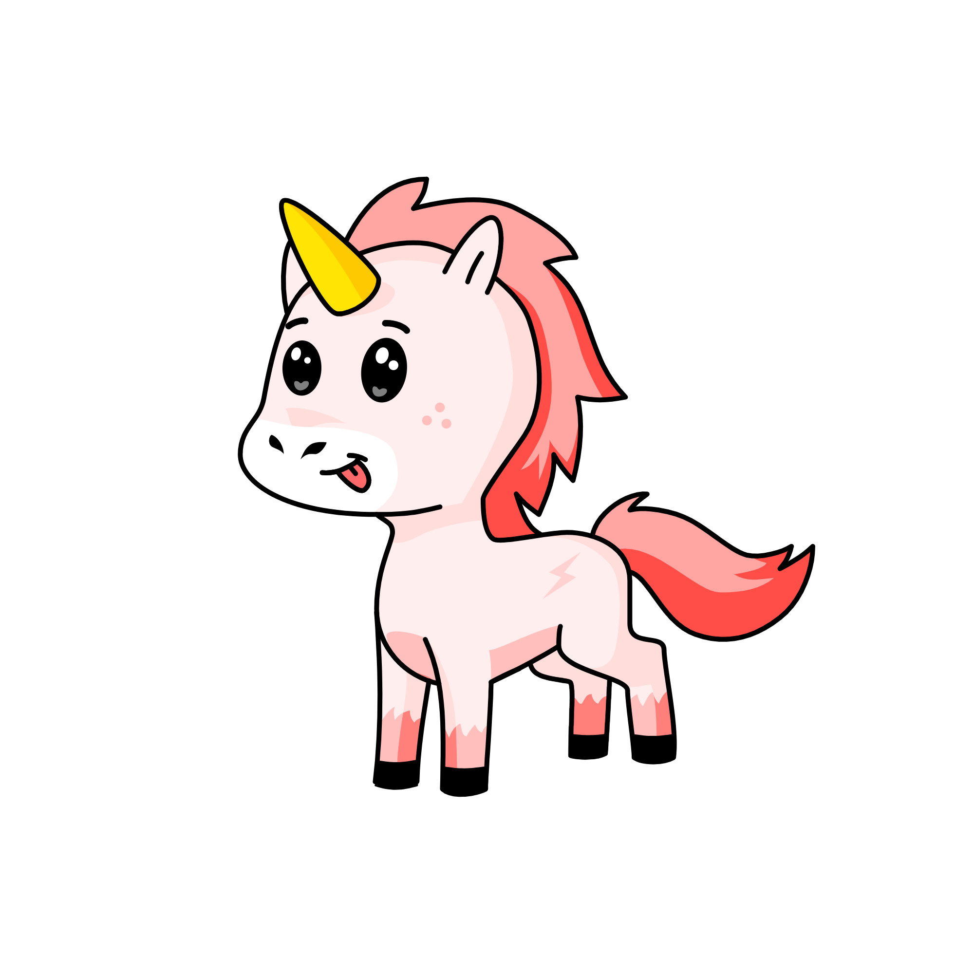 Ophelia, the unicorn