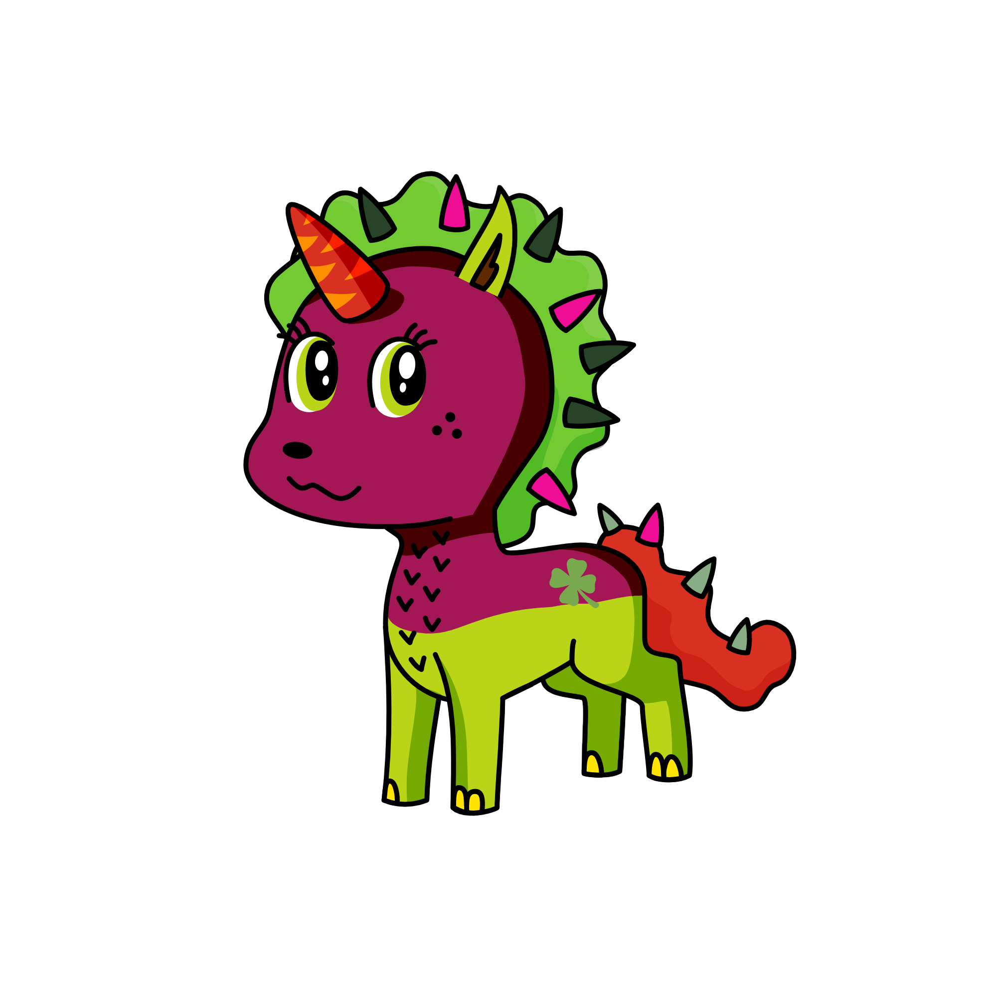 Ugly, the unicorn