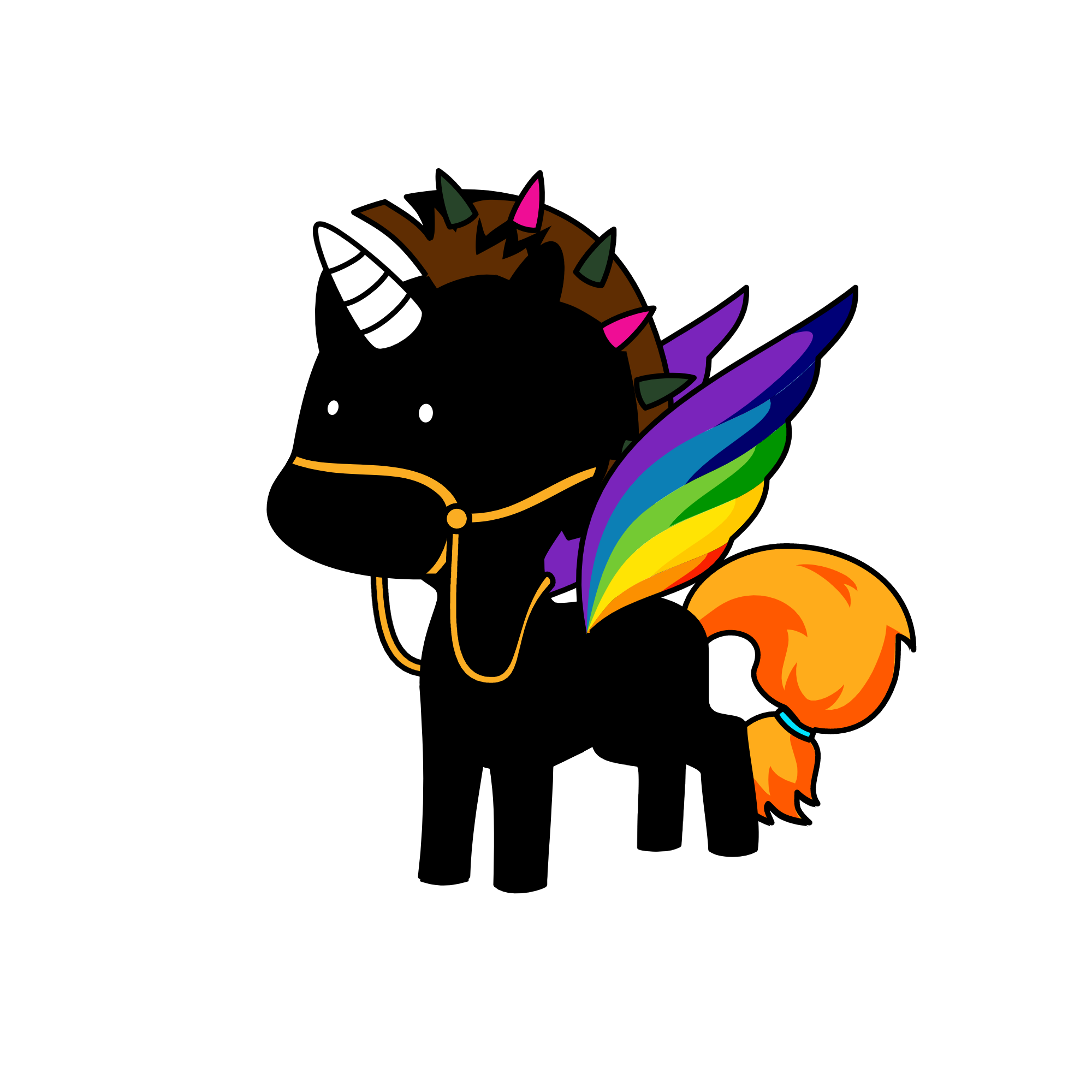 Poopa, the unicorn