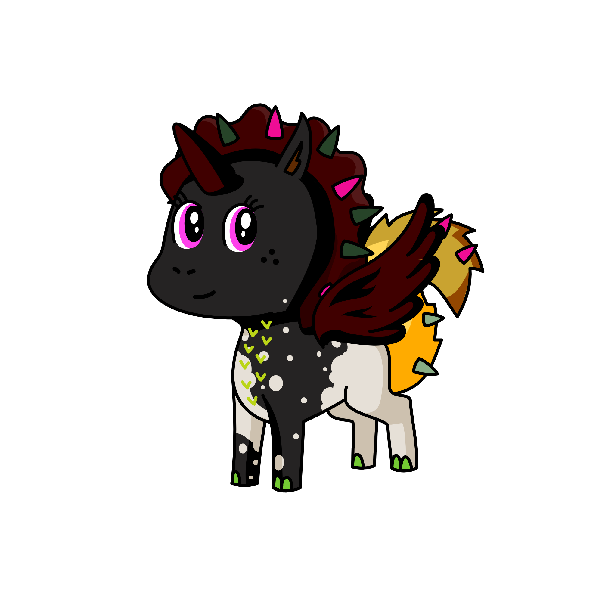 Poopsicle, the unicorn