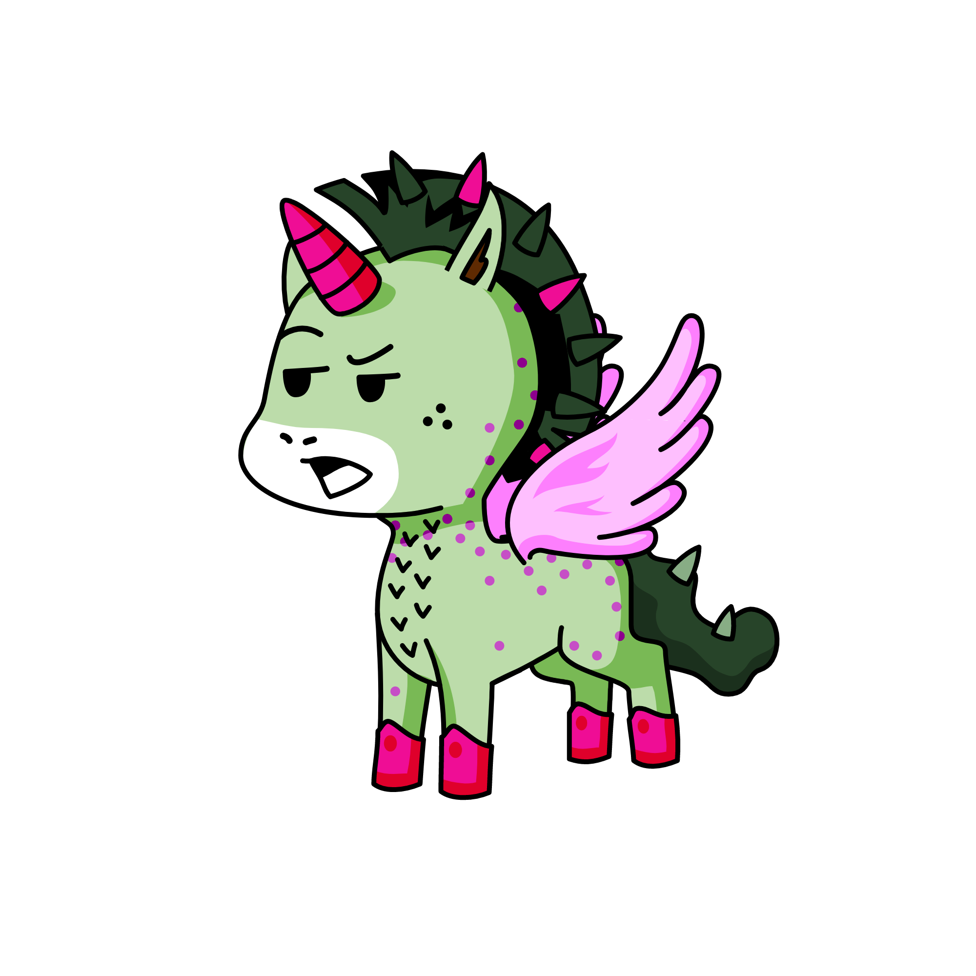 poopack, the unicorn
