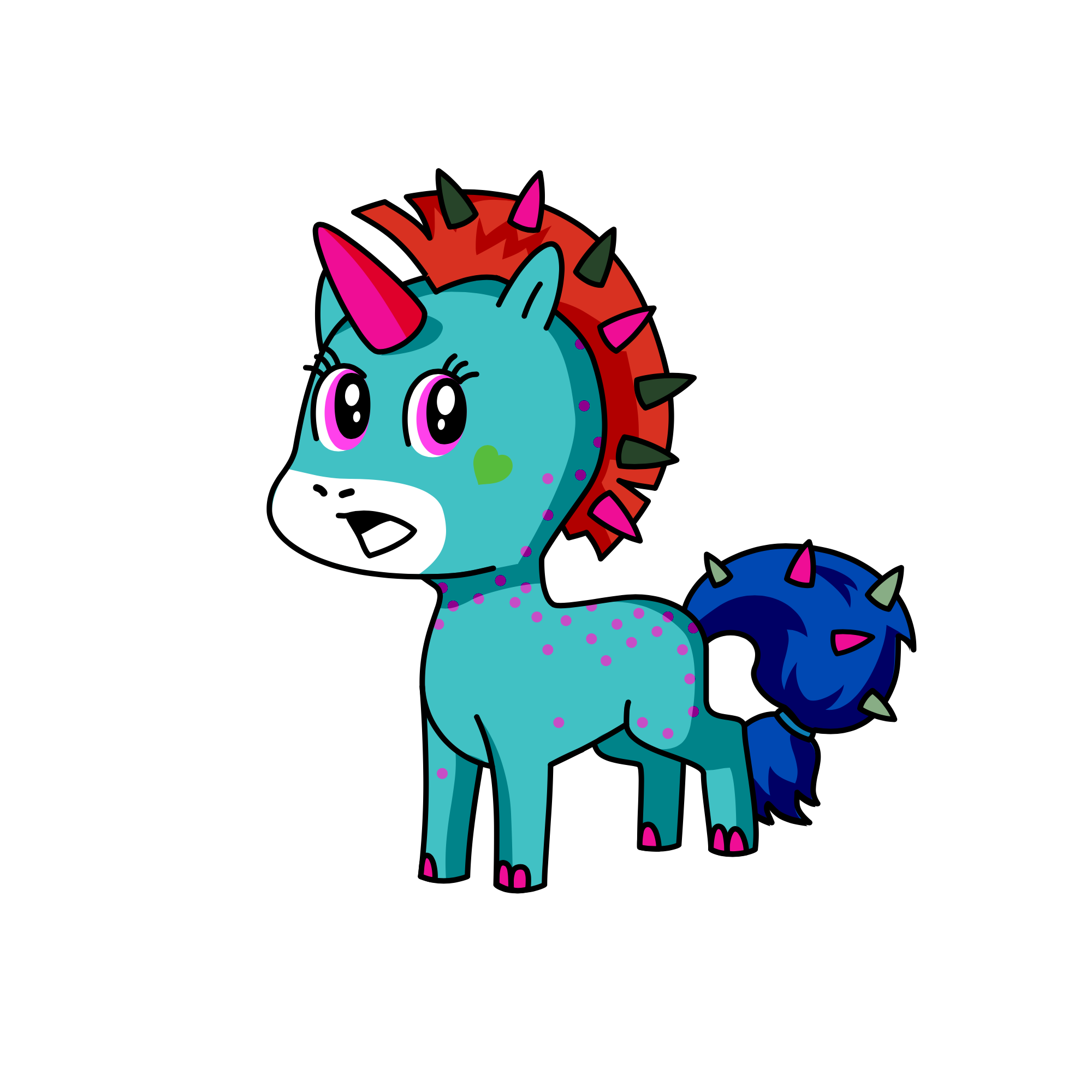 poop, the unicorn