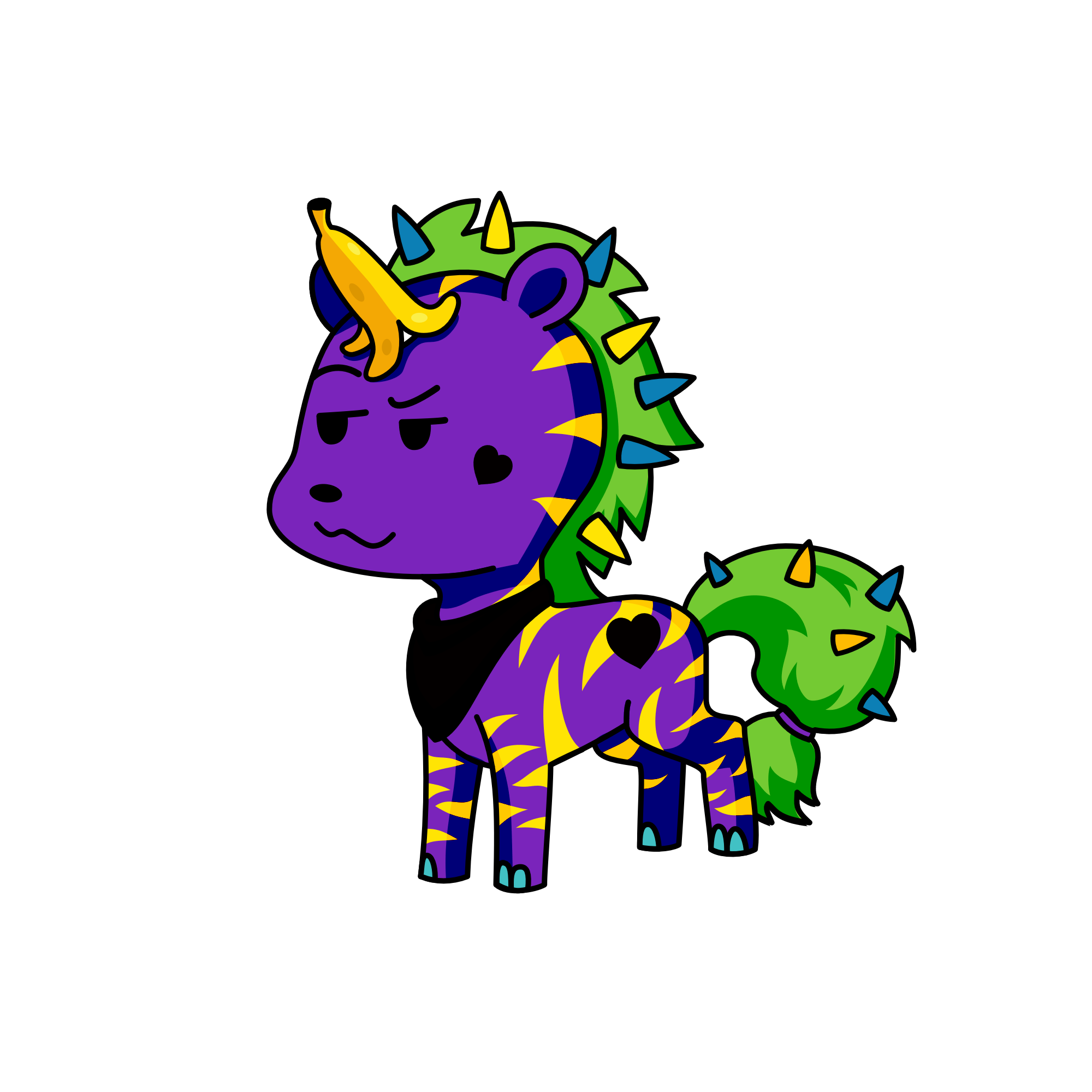 BanaCorn, the unicorn