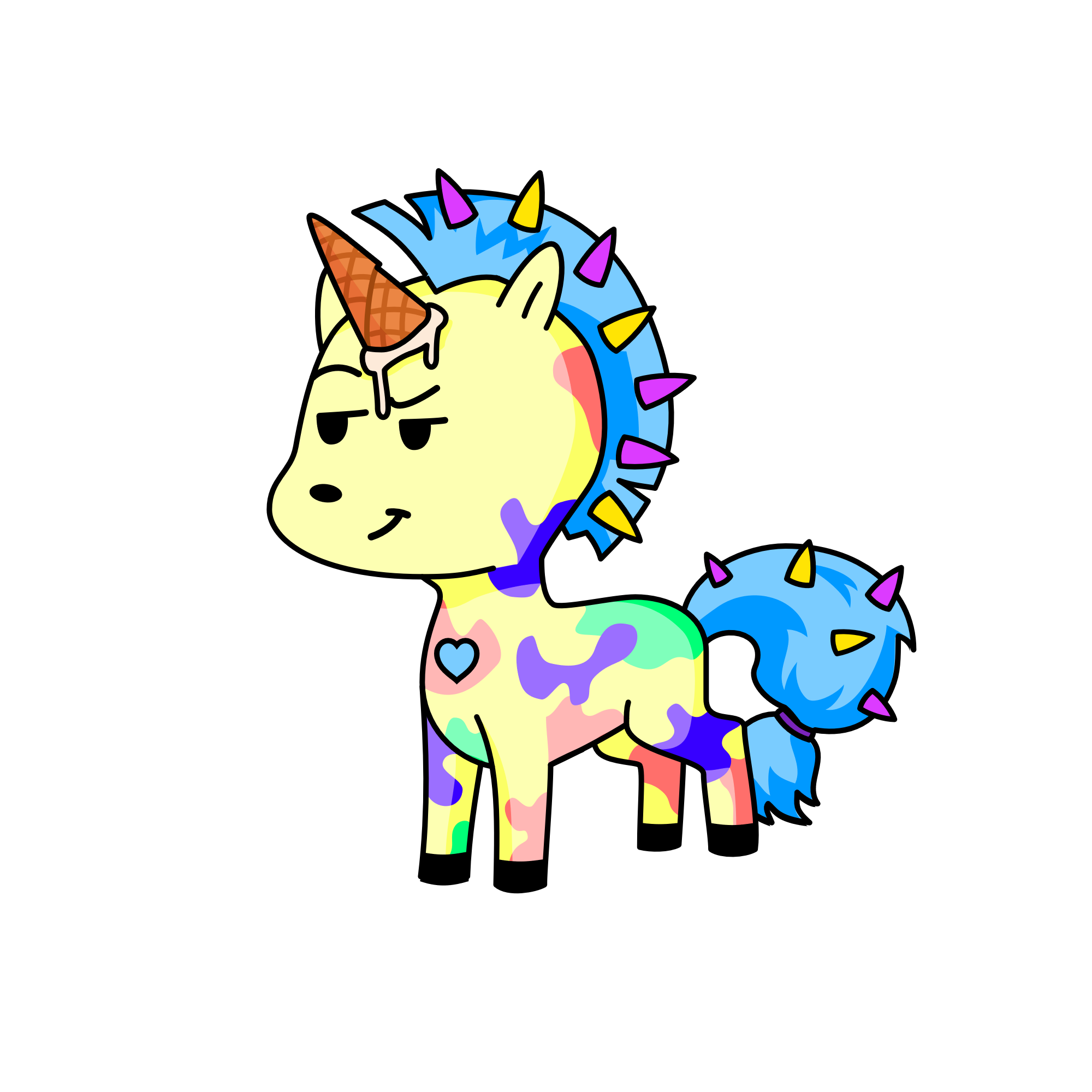 uniCream, the unicorn