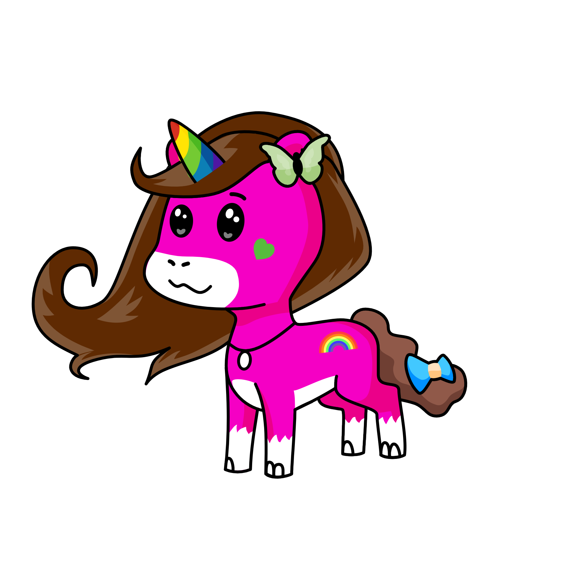 Kookie , the unicorn