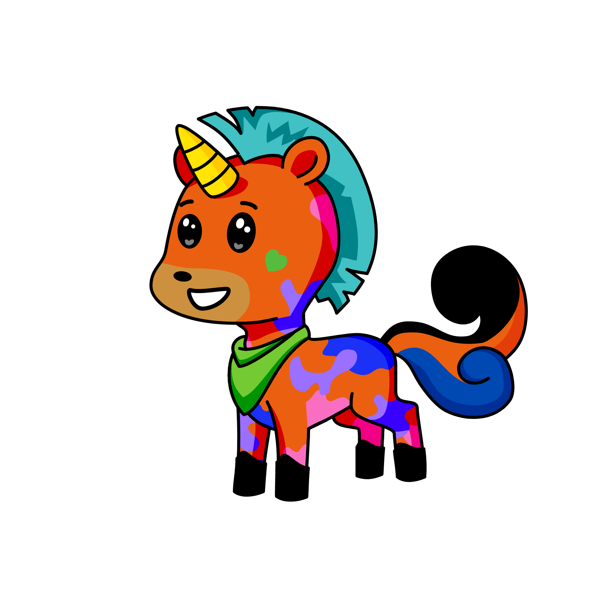 Sweetypie Cuppiecake, the unicorn