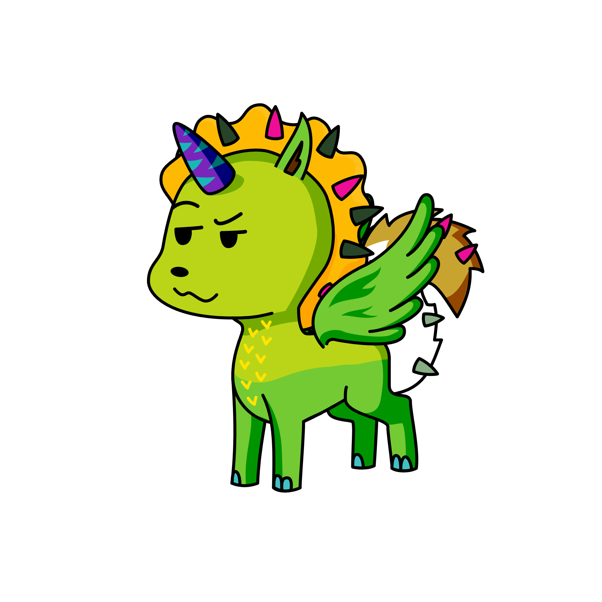 Gaga, the unicorn