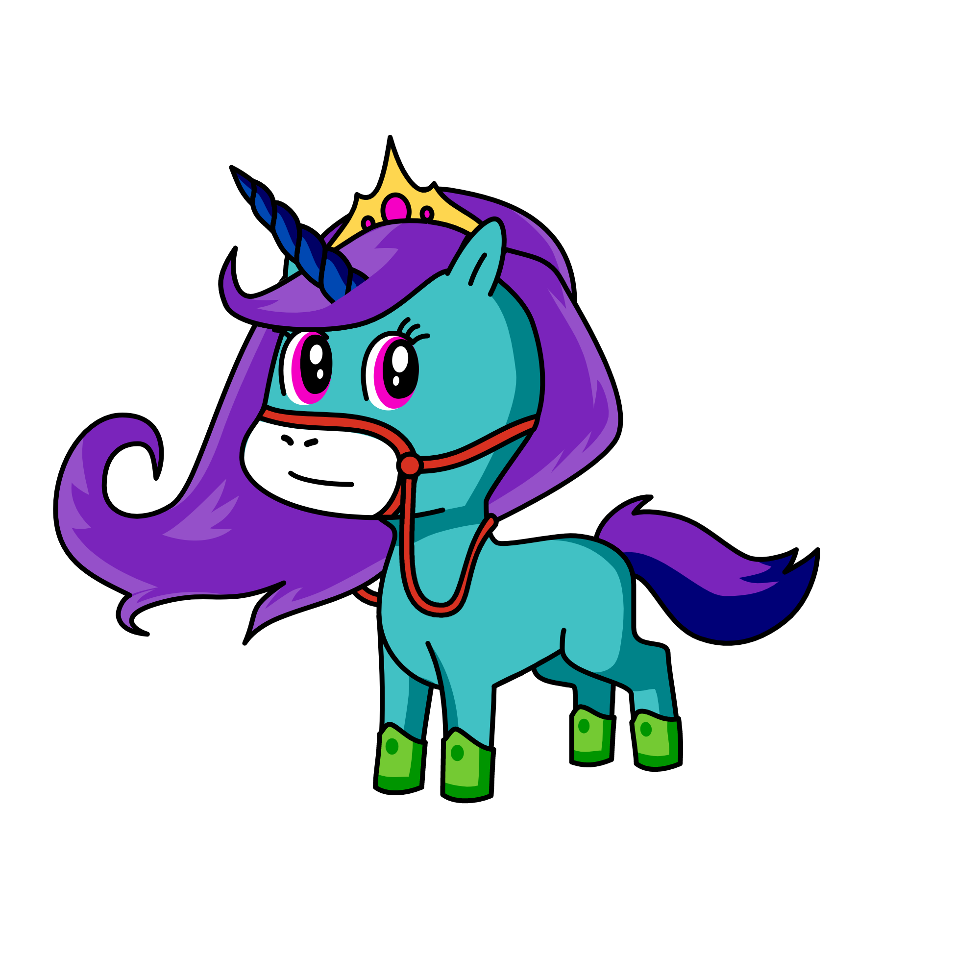 Queen, the unicorn