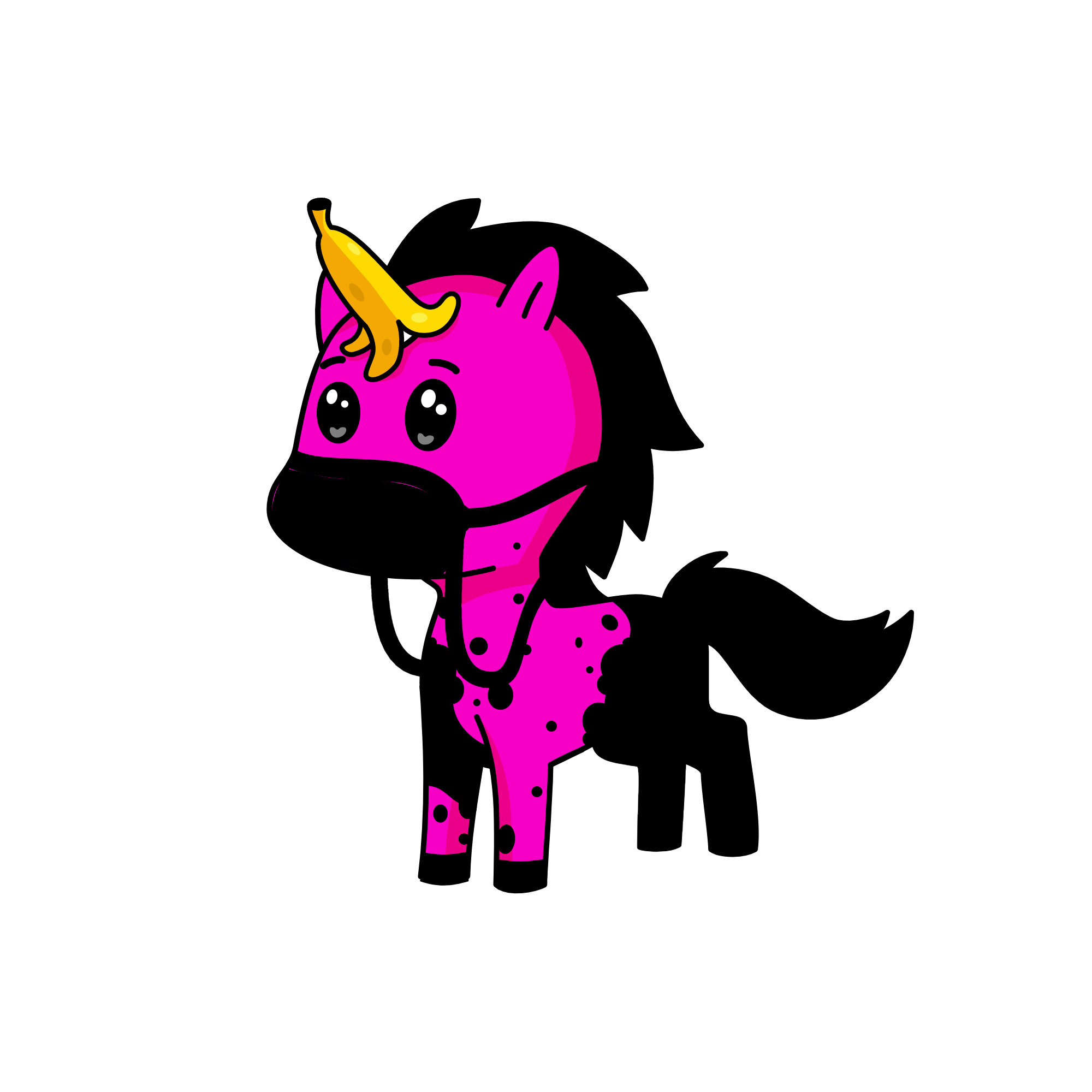 Pinkfrost, the unicorn