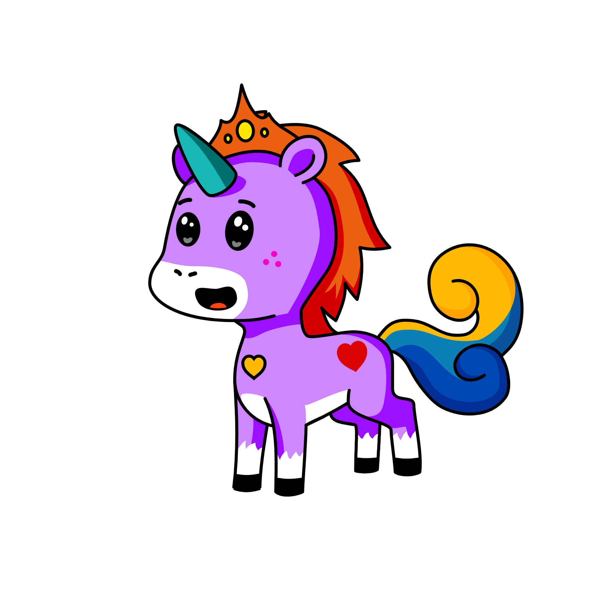 Cafee, the unicorn