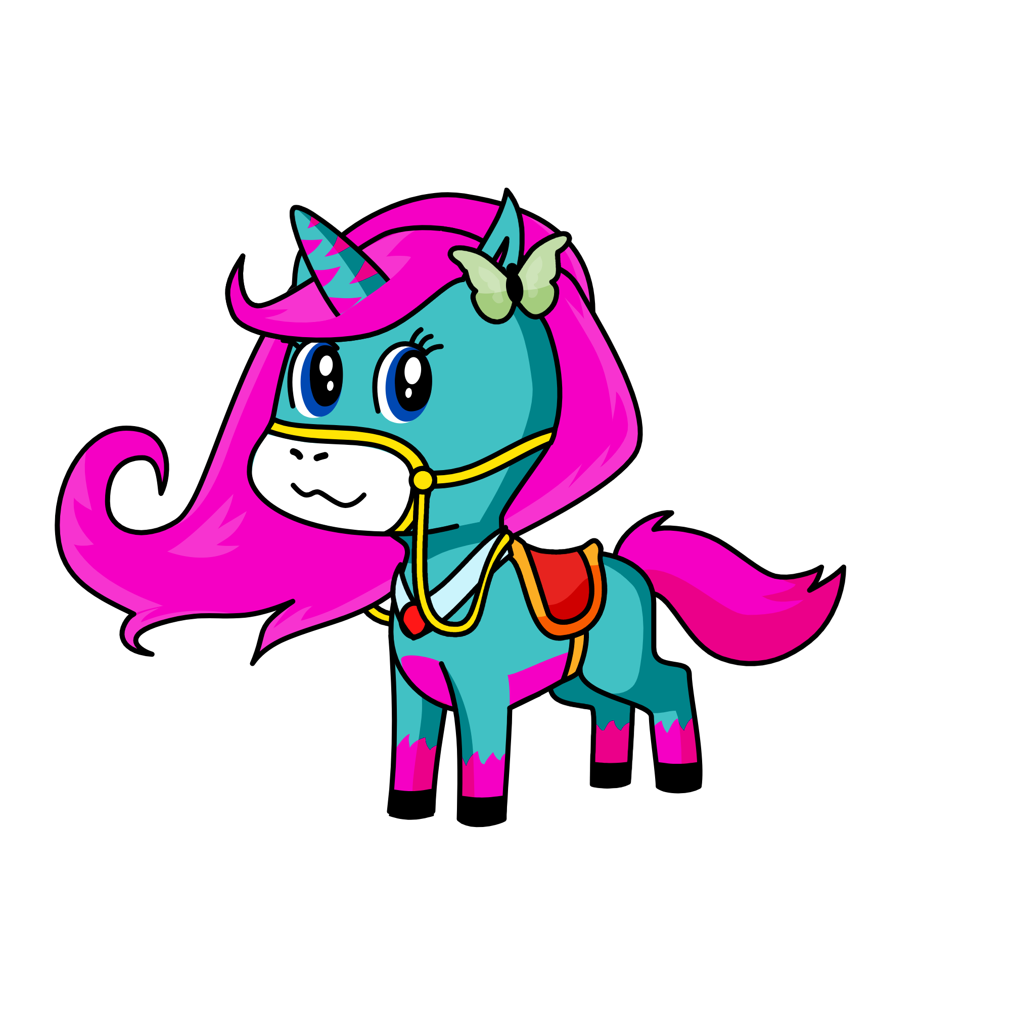 Zelda, the unicorn
