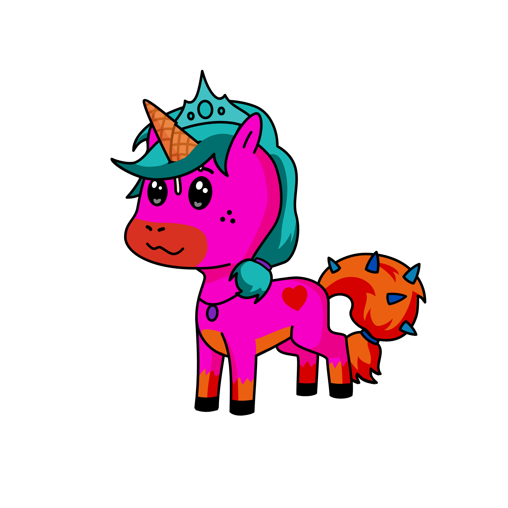 Kate, the unicorn