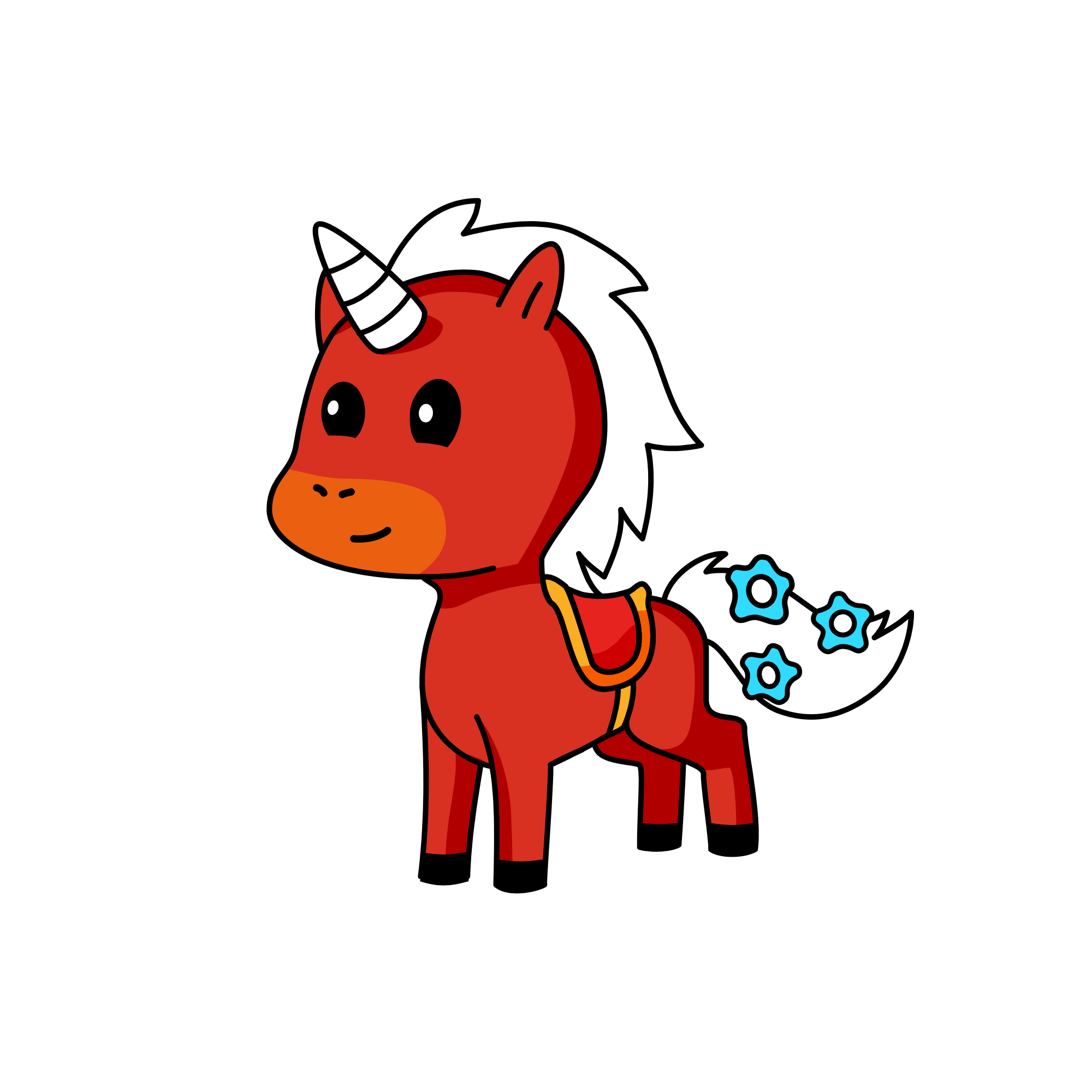 poo, the unicorn
