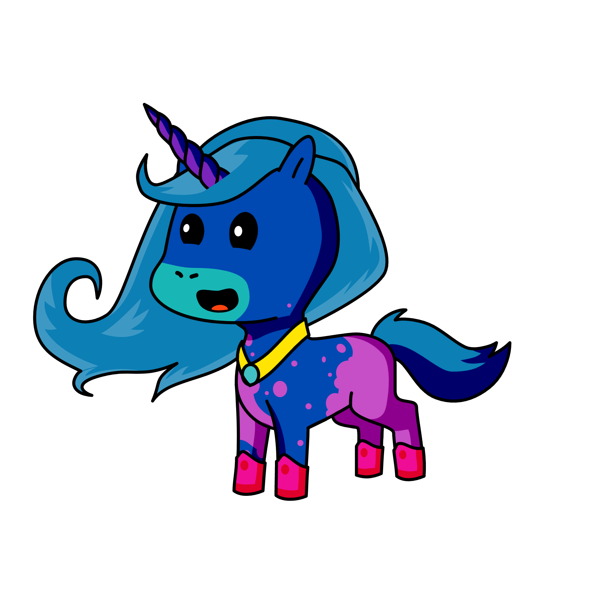 Loona, the unicorn