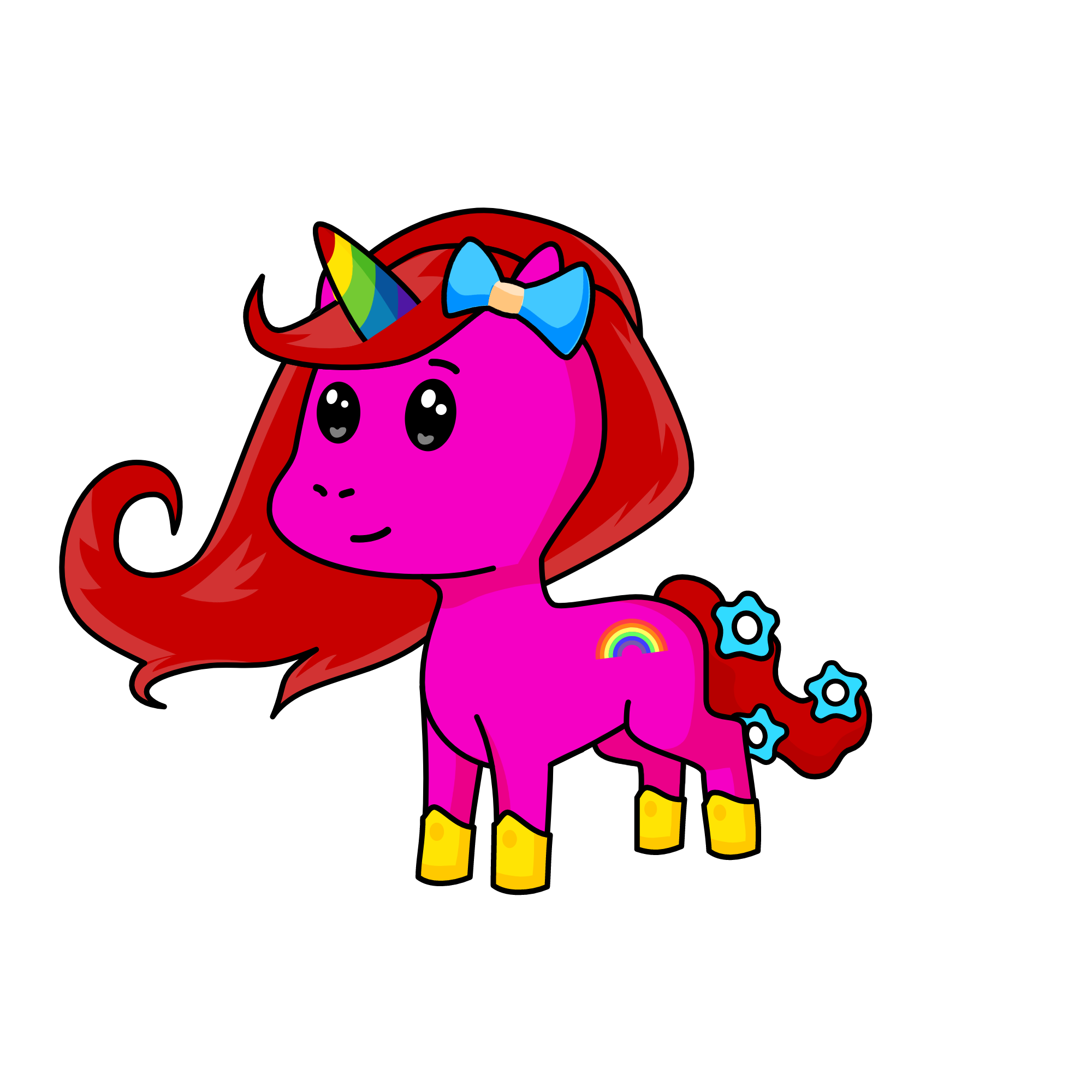 mrs cossey, the unicorn