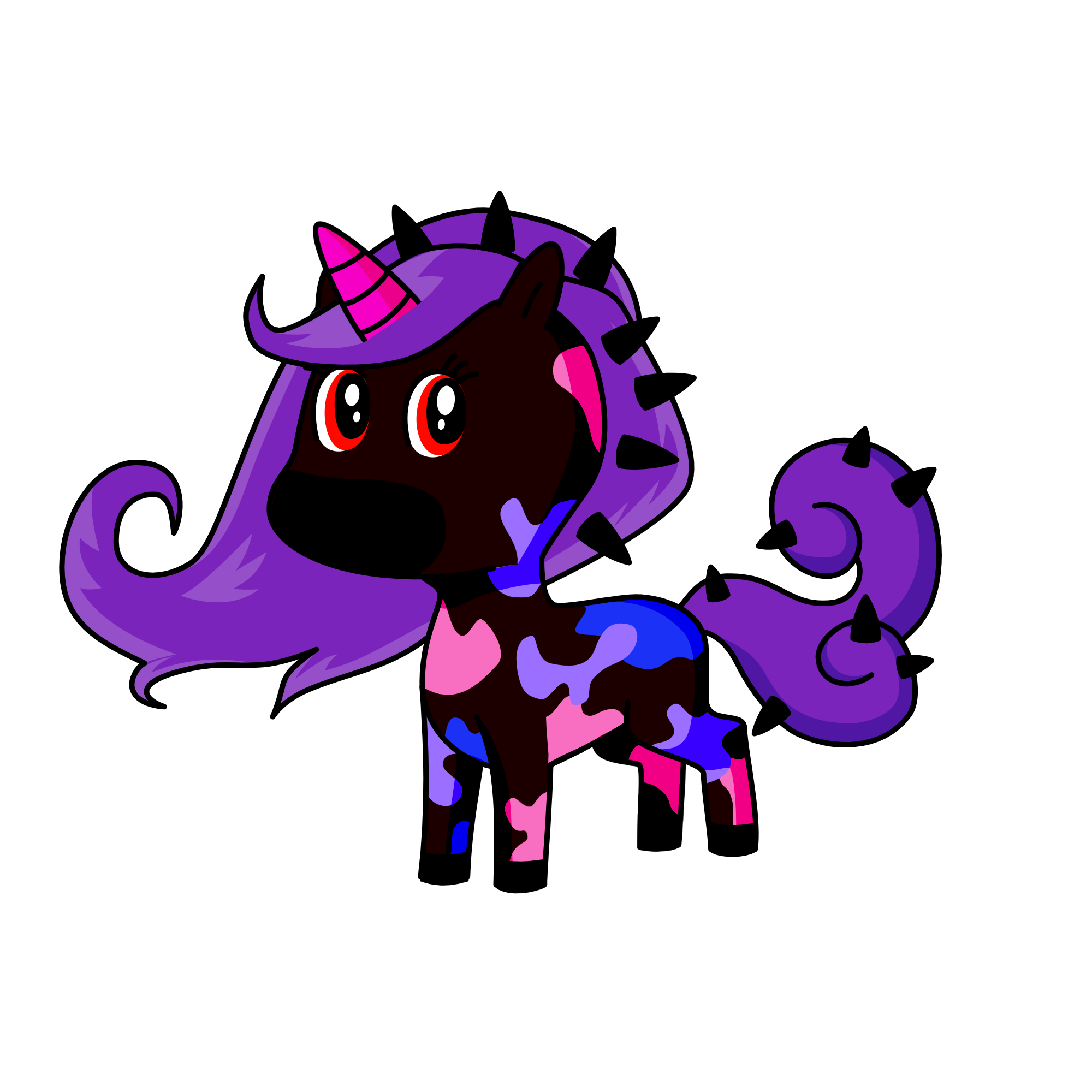 Shadow, the unicorn