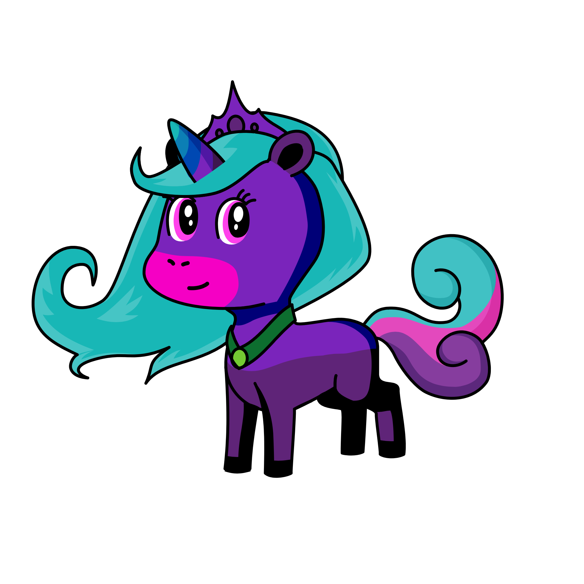 Leaves, the unicorn