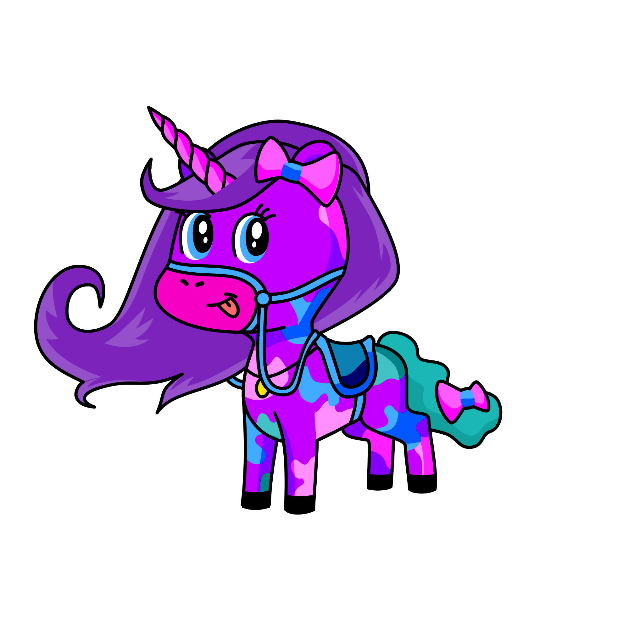 Cotton Candy, the unicorn