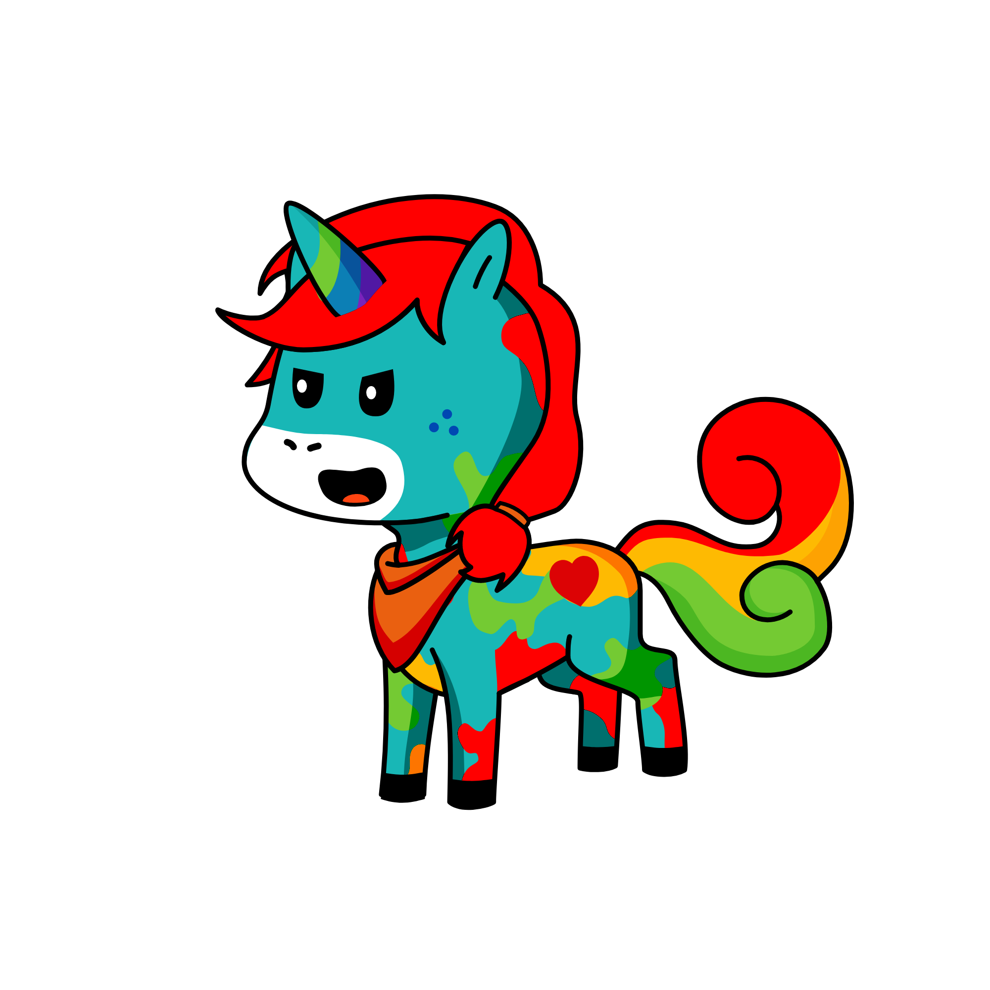 c m nvfmvnj, the unicorn