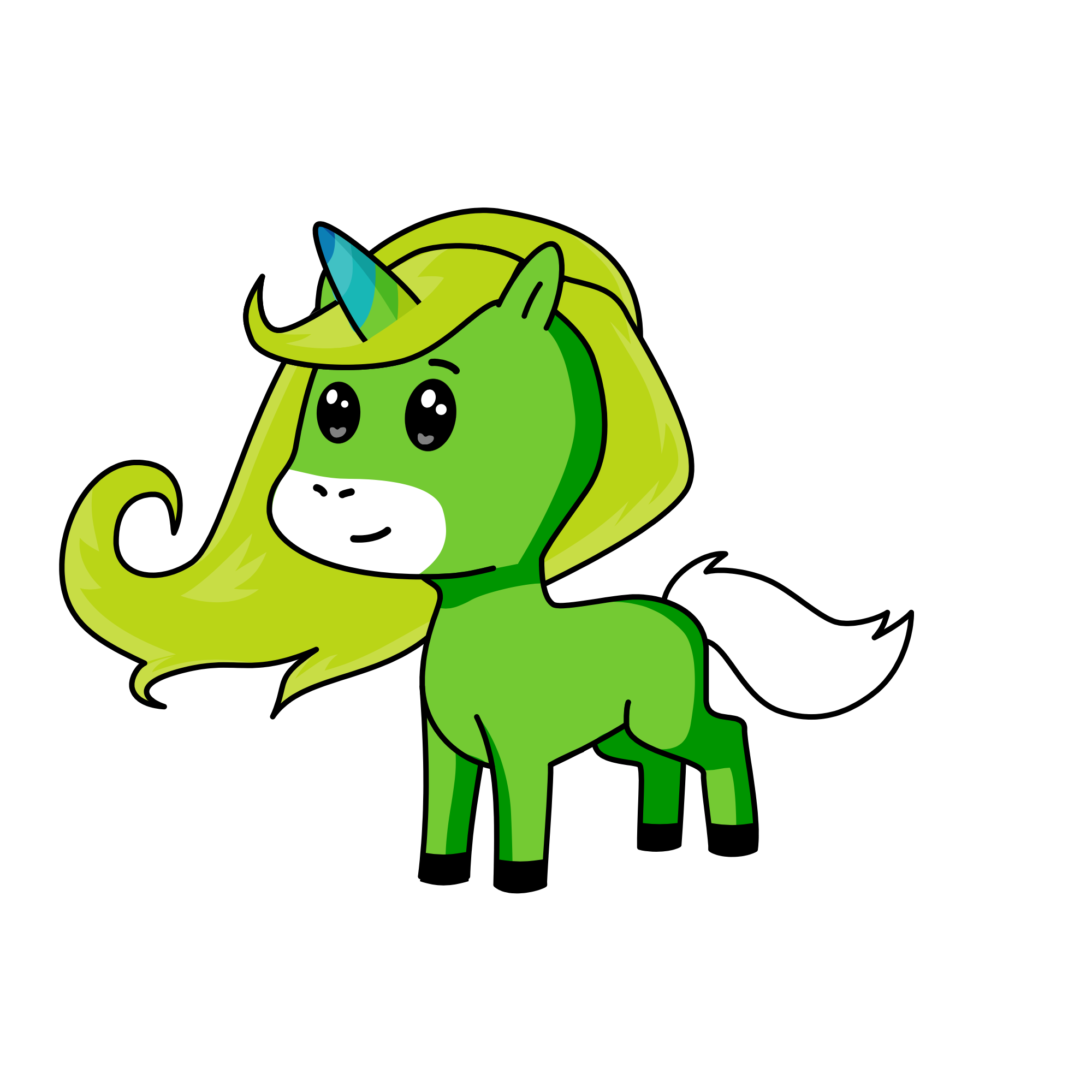 pepermint, the unicorn