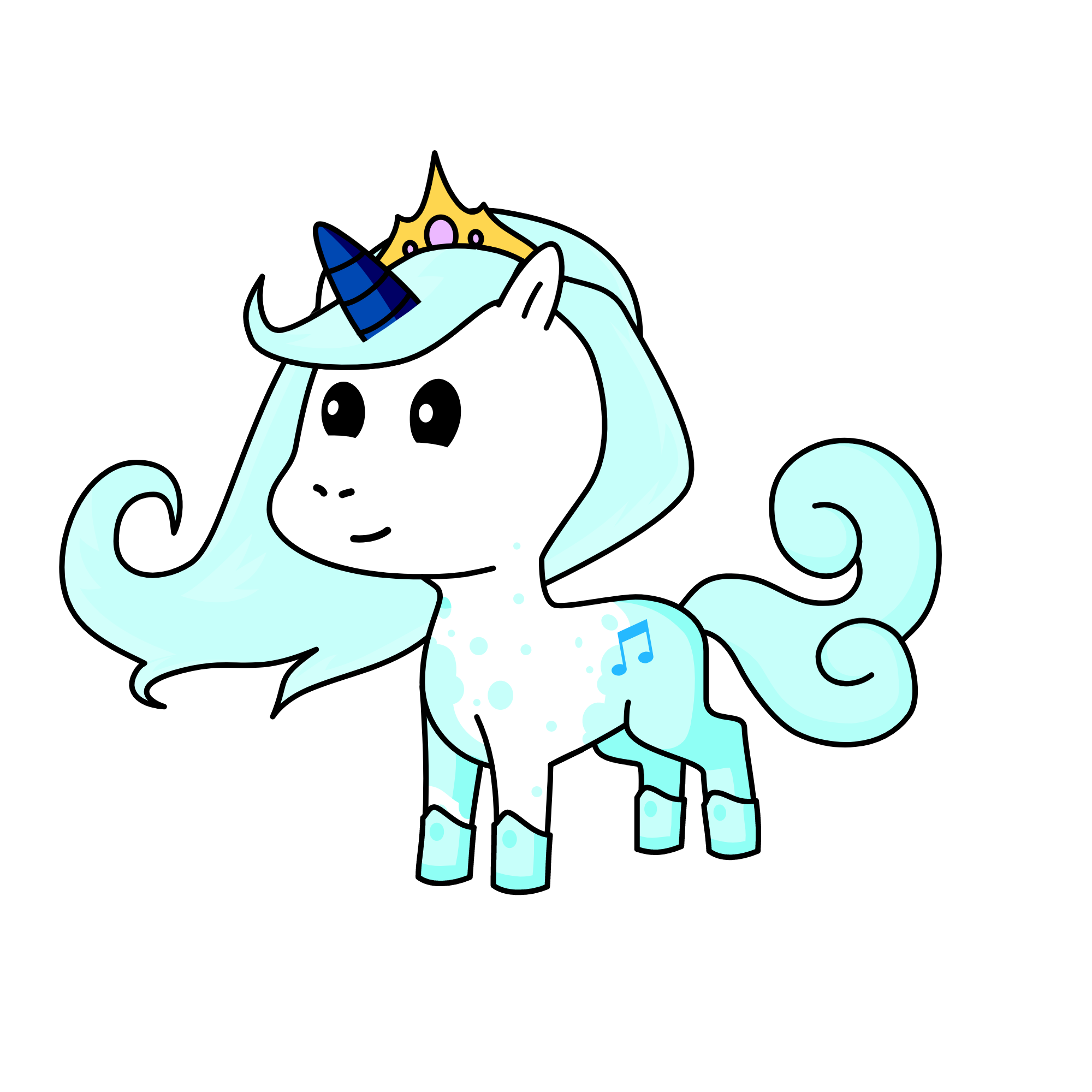 Pearl, the unicorn