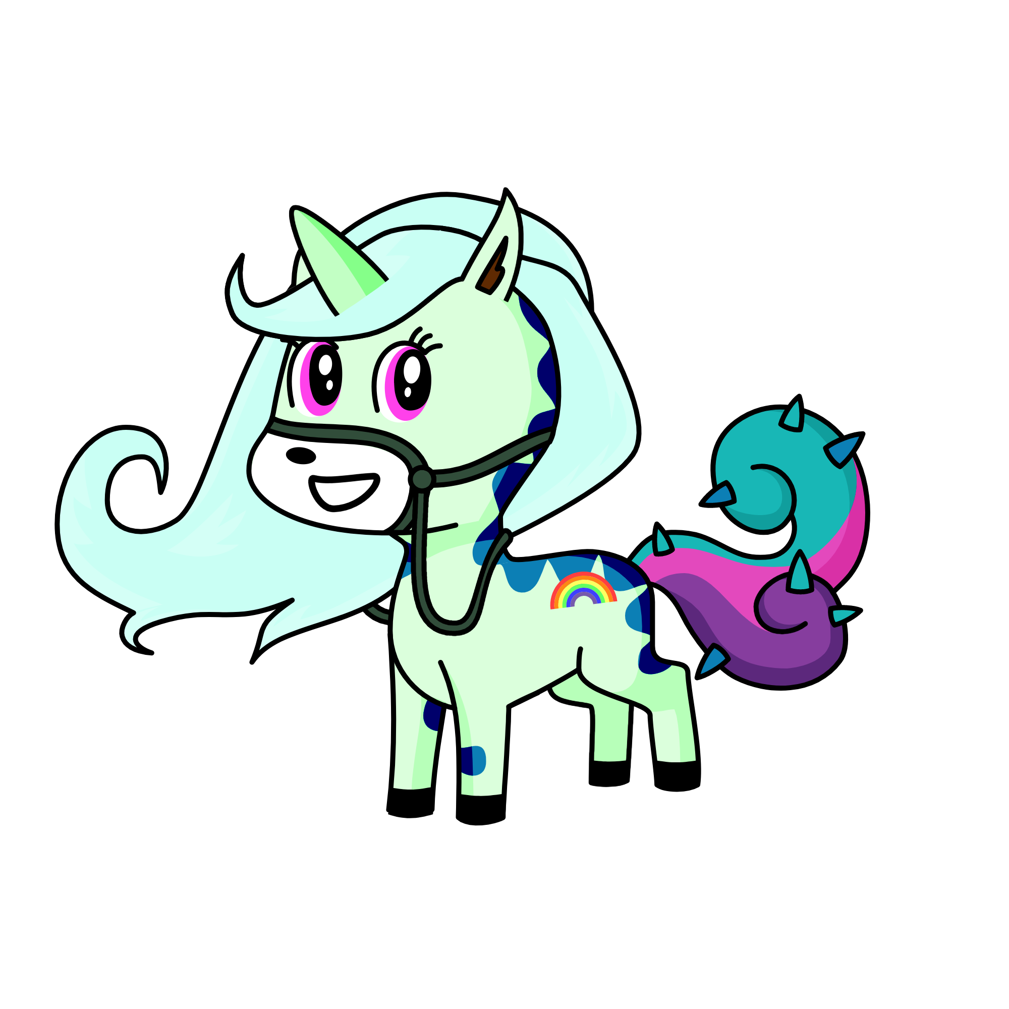 kitty, the unicorn