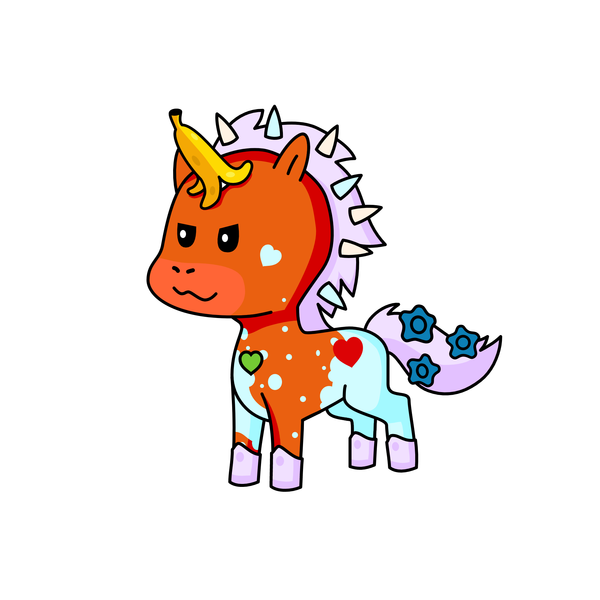 Maximum, the unicorn