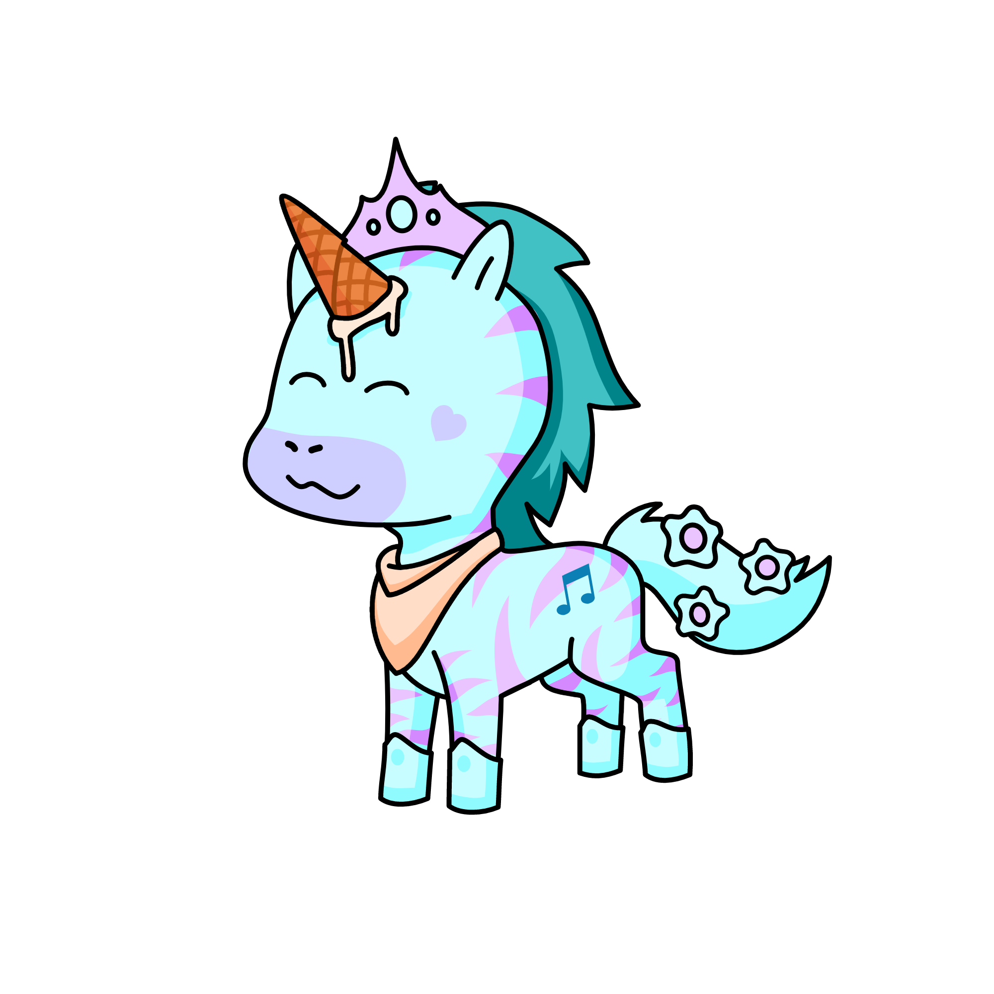 MICHELLE, the unicorn