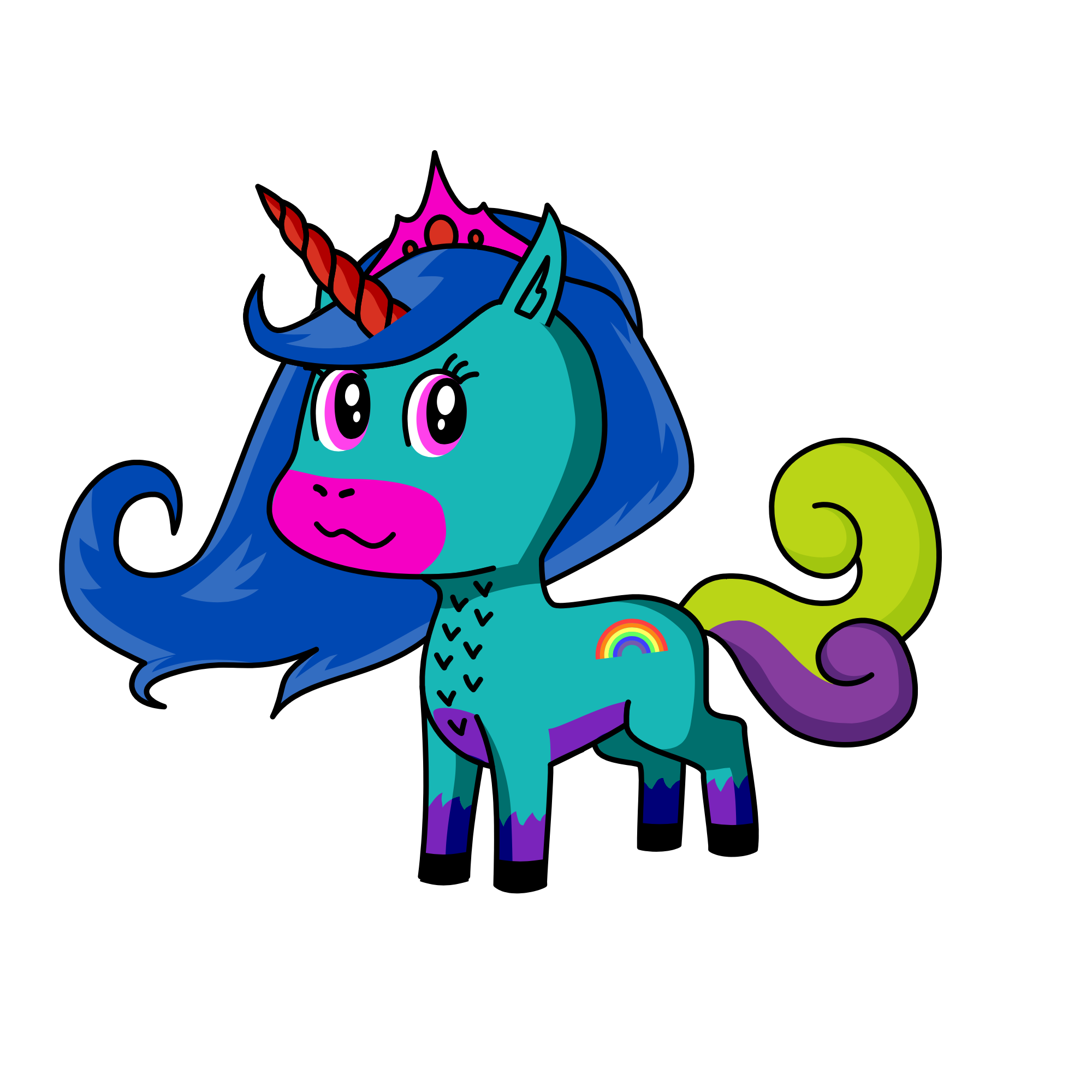 moonshadow, the unicorn