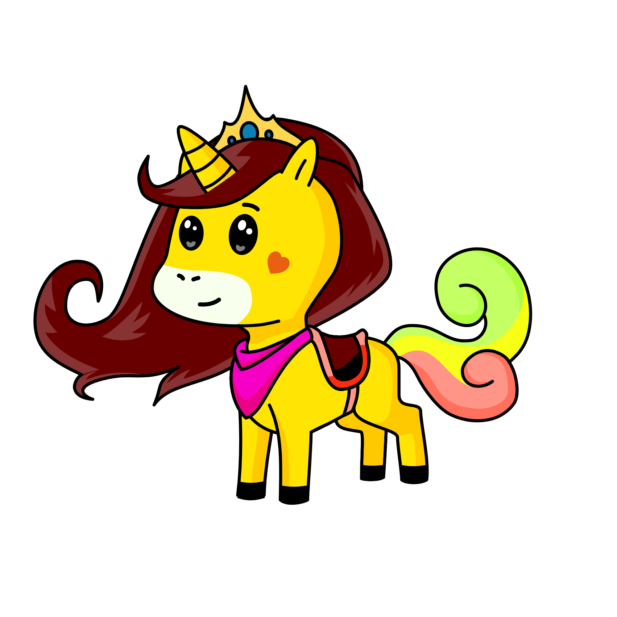 Melinda, the unicorn