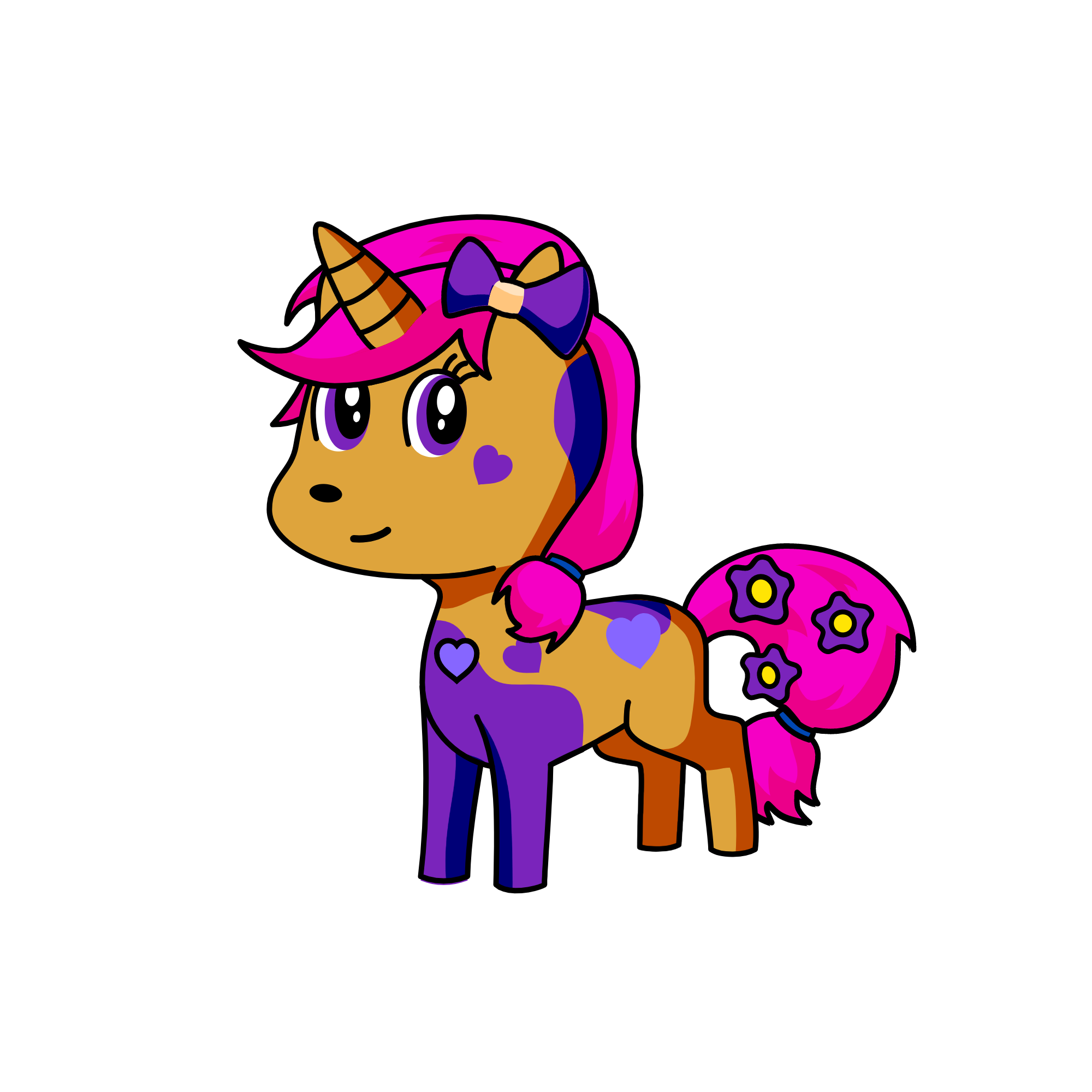 Laveli, the unicorn