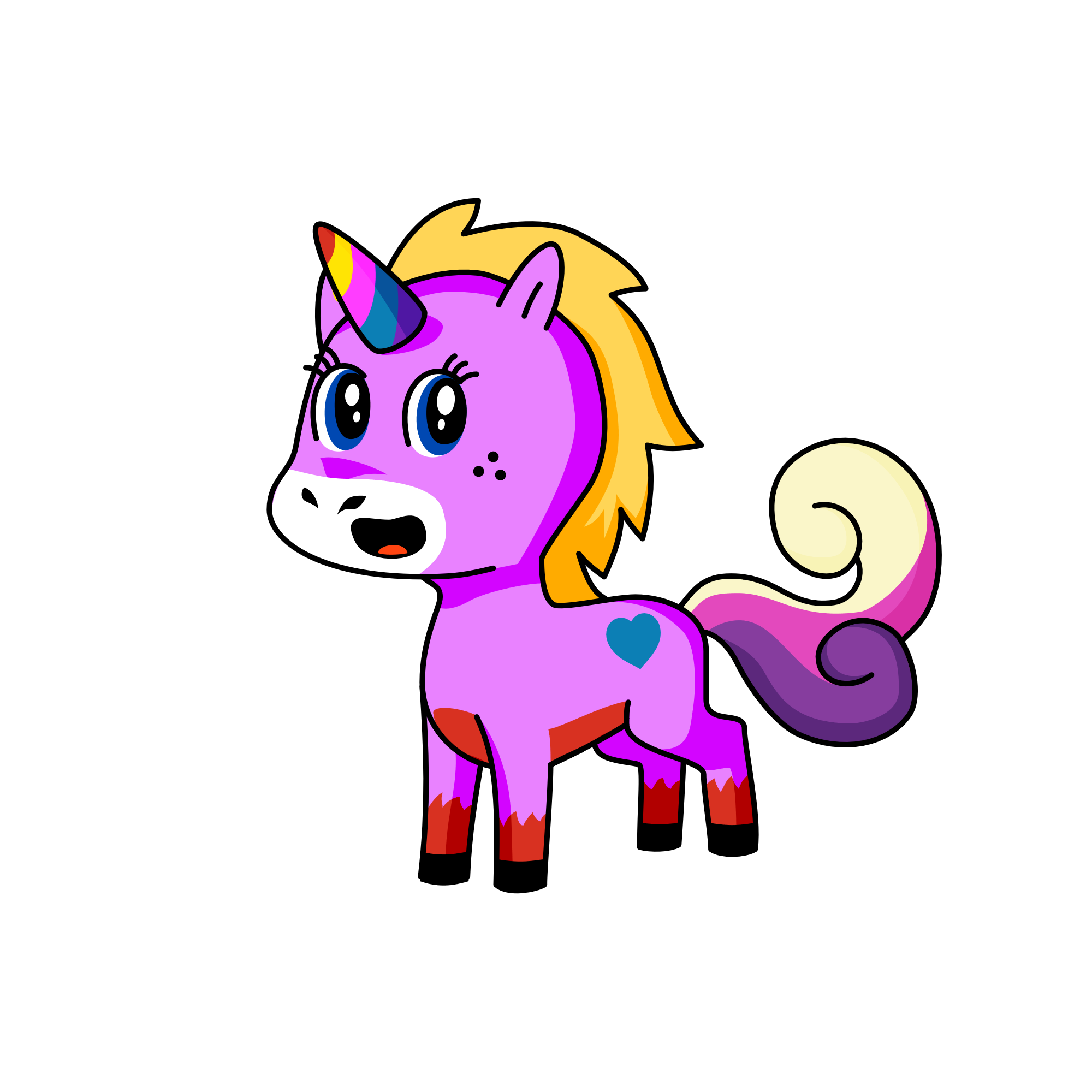 Celina, the unicorn