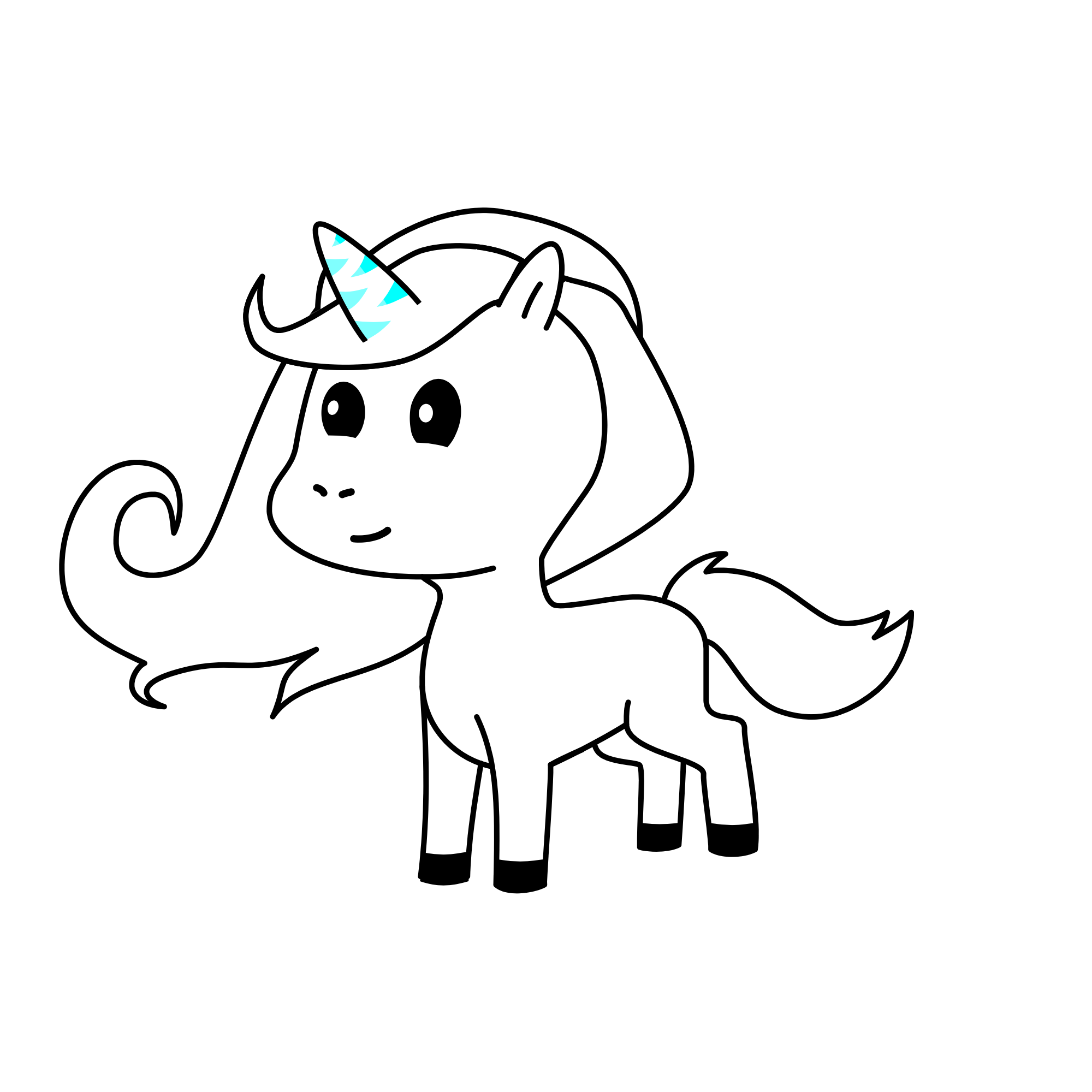 pooop, the unicorn