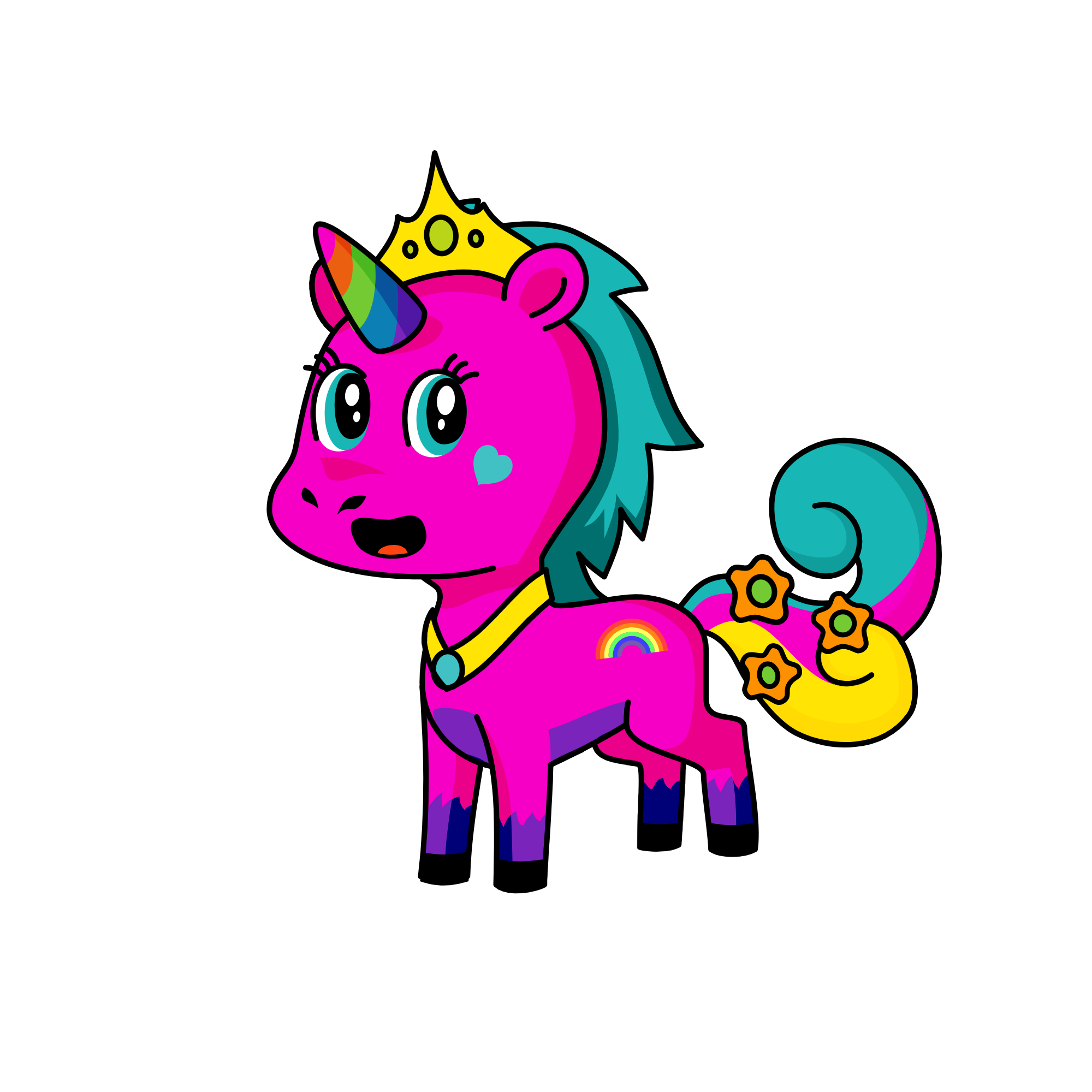 Brigitania, the unicorn