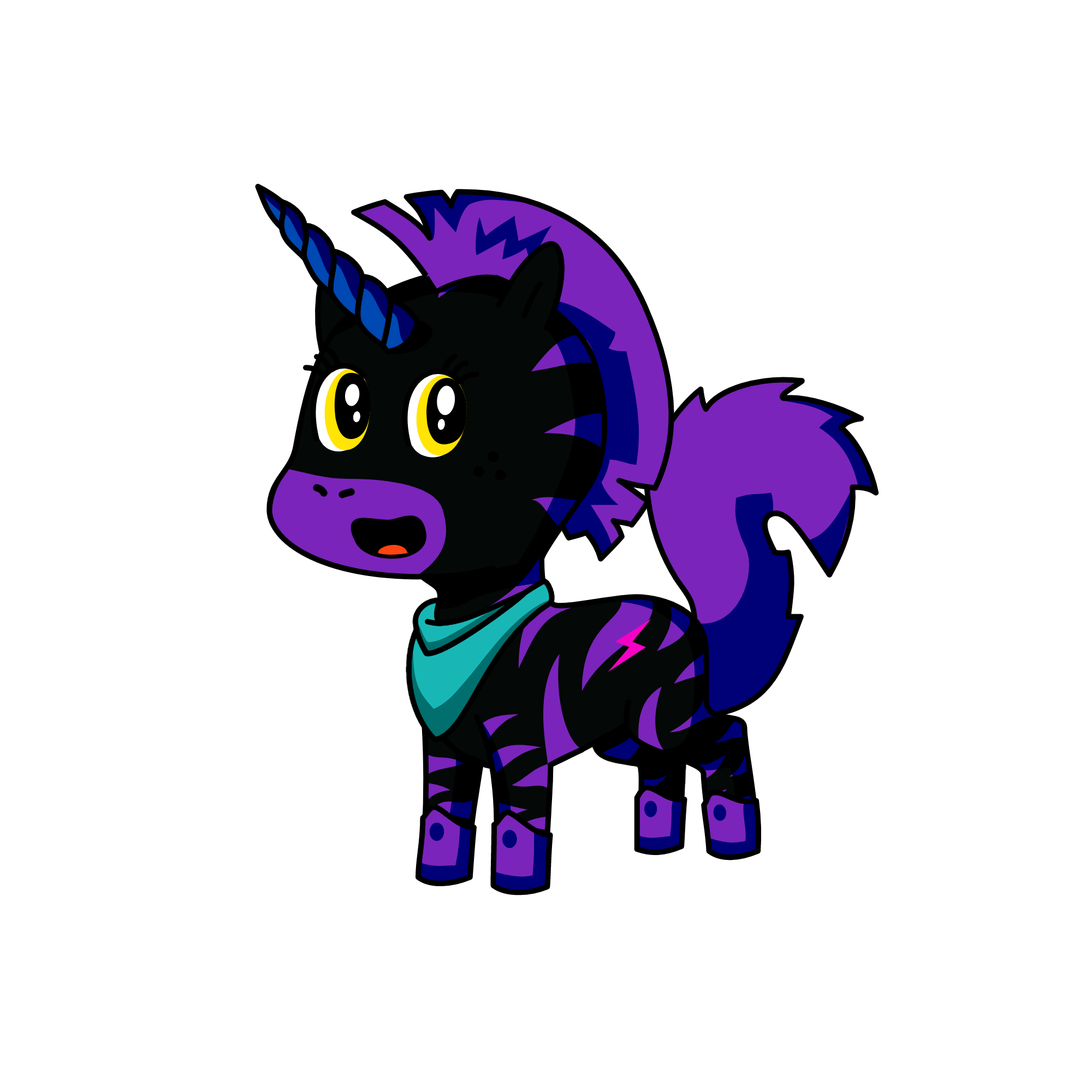 Darkest, the unicorn