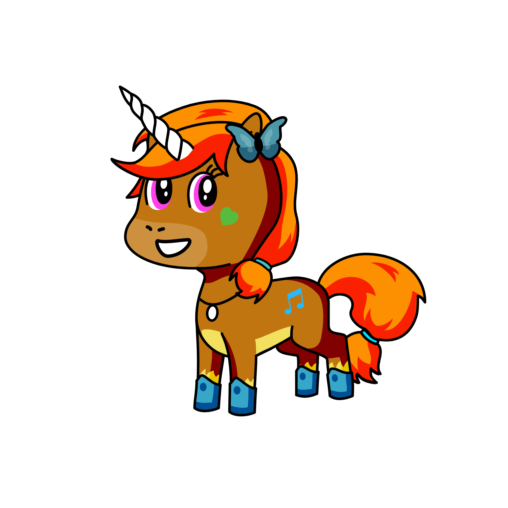 Dimond, the unicorn