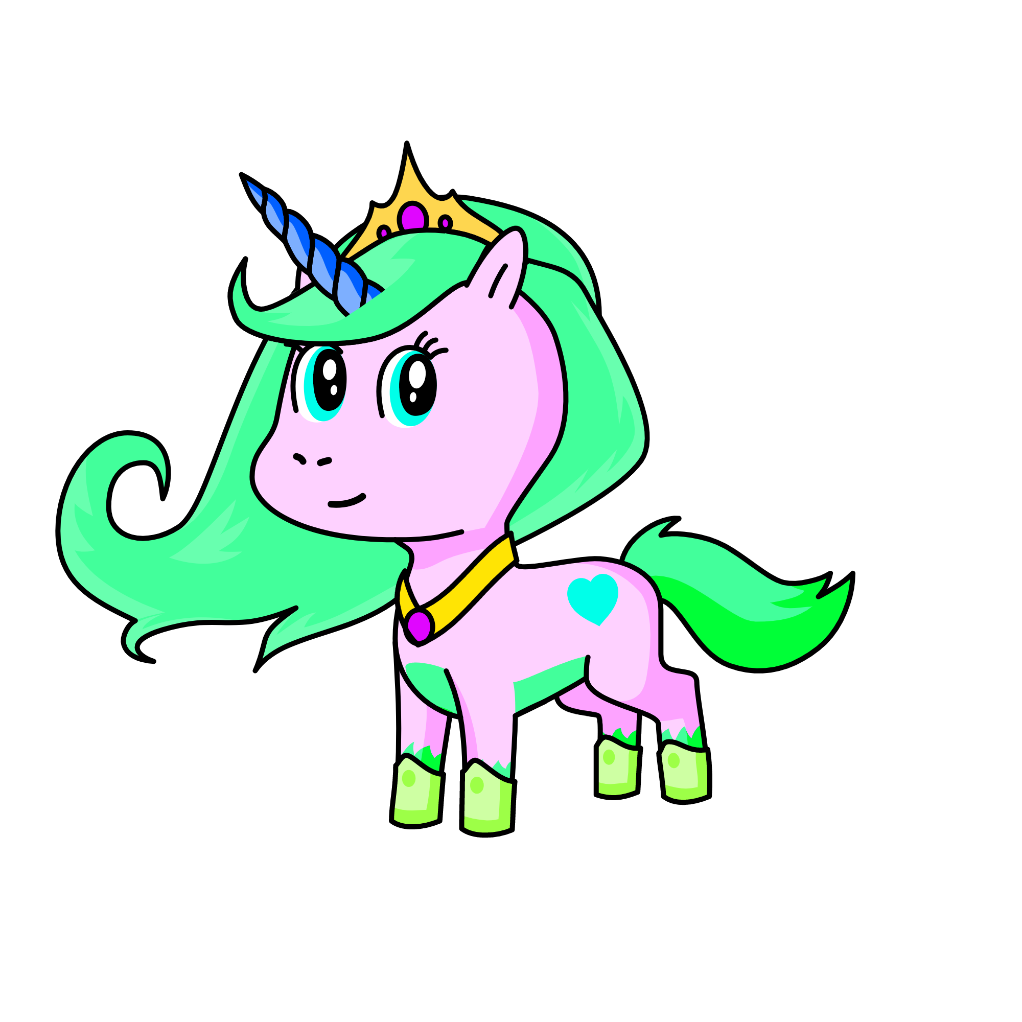 Godesse, the unicorn