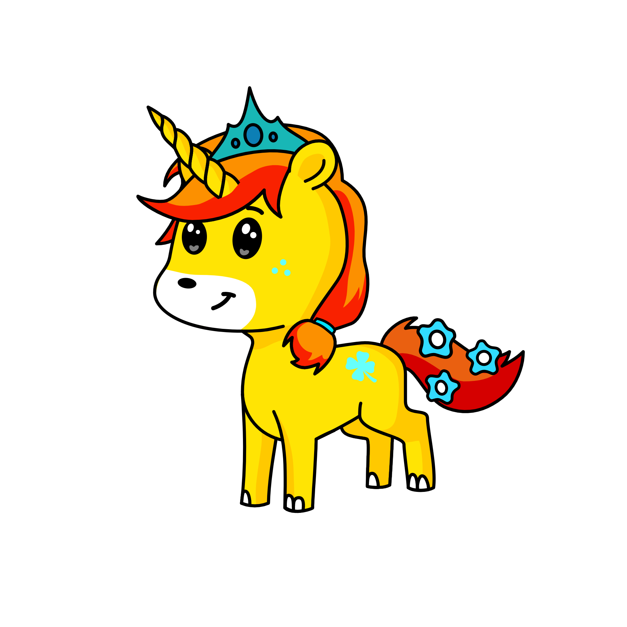 rojo, the unicorn