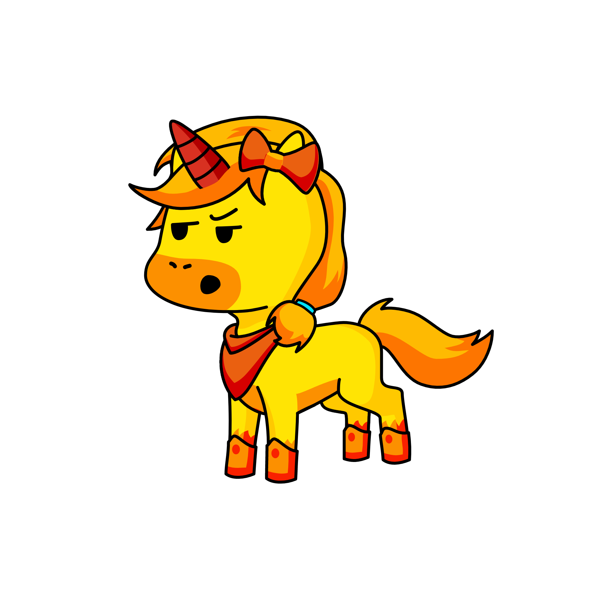 Sunshine, the unicorn