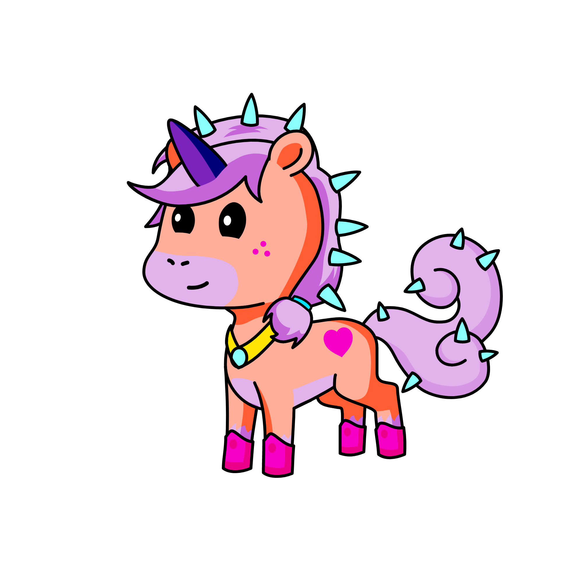 Sweety, the unicorn