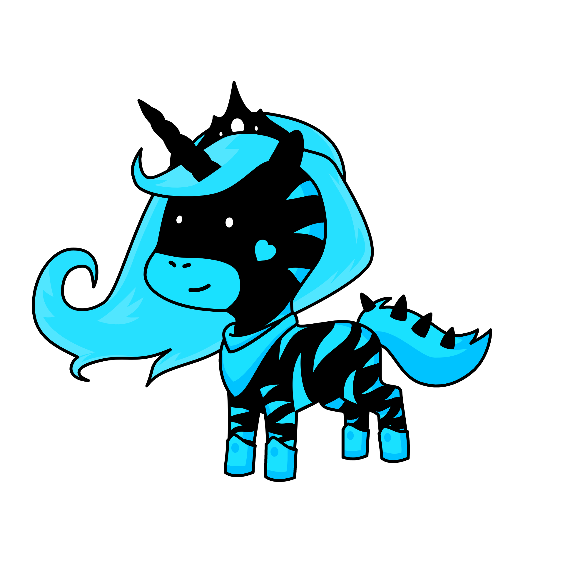 Darkside, the unicorn