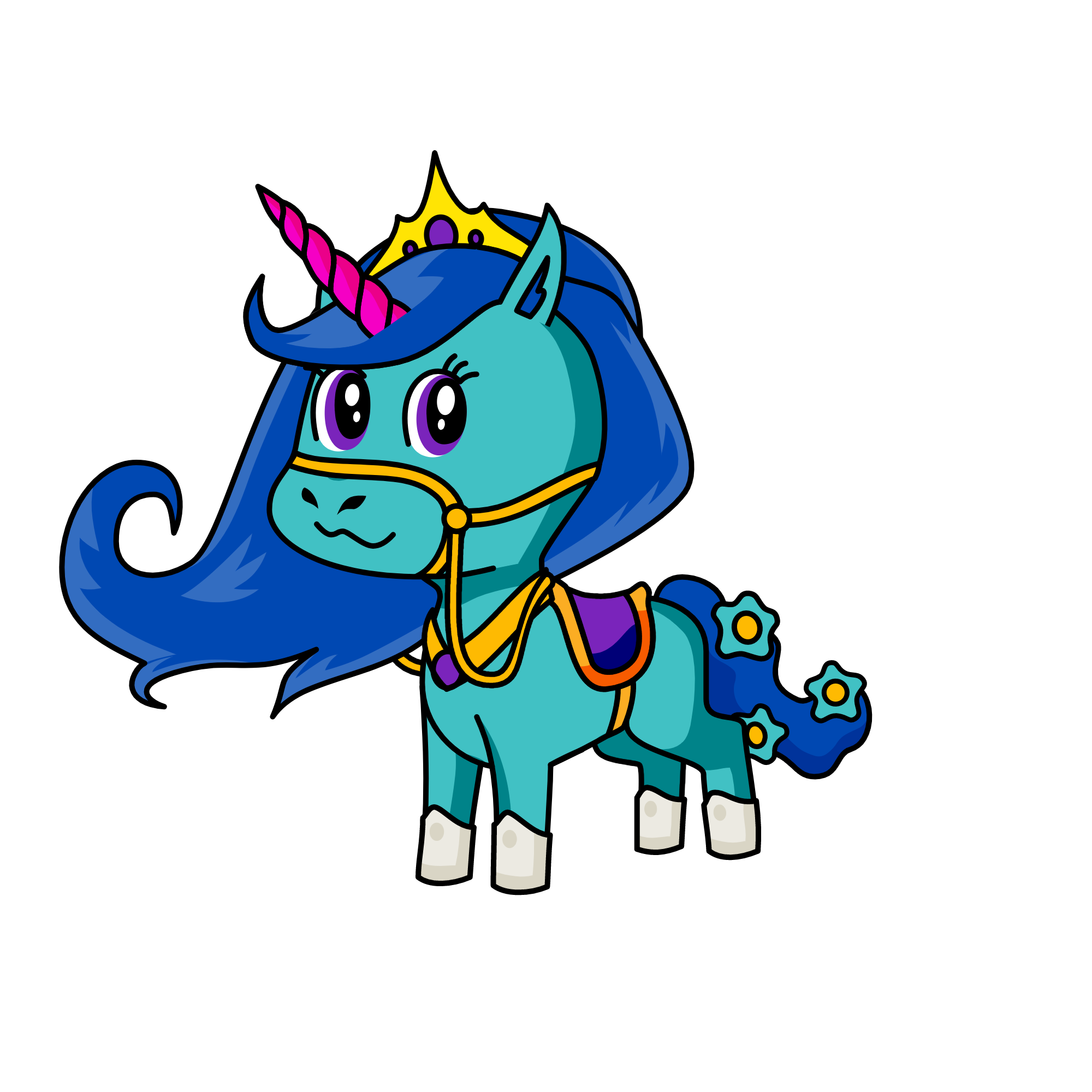 una, the unicorn