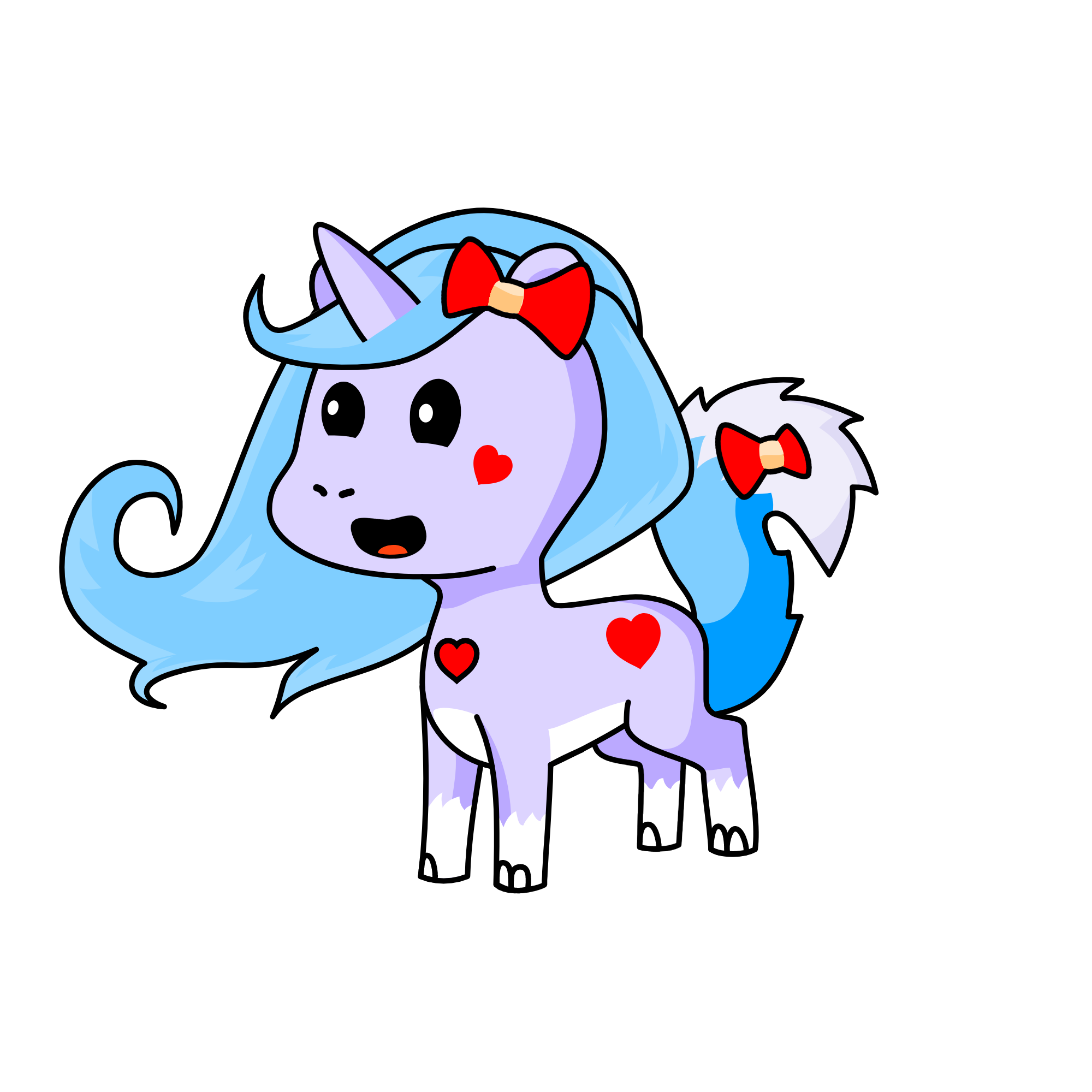 vui vẻ, the unicorn