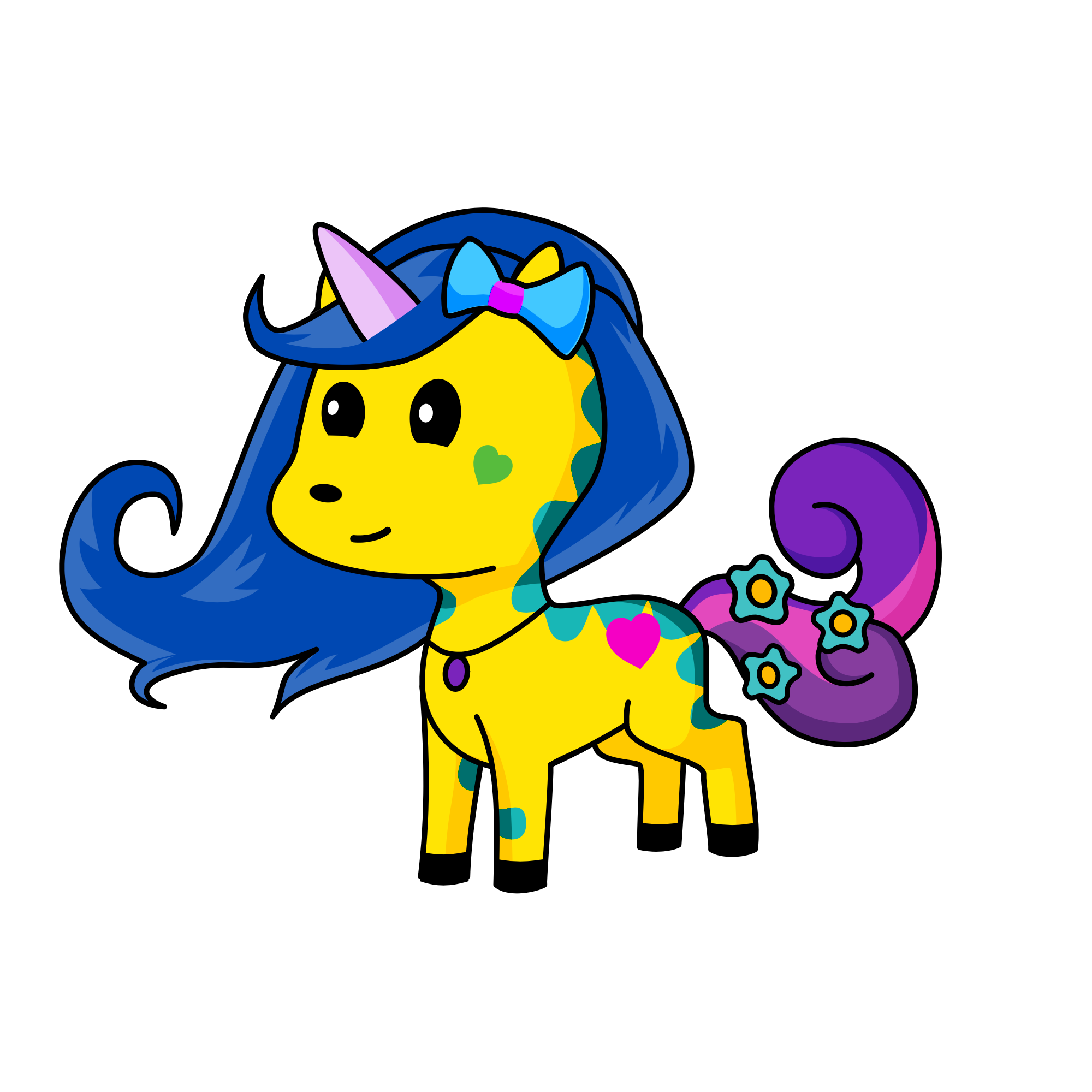 Deena, the unicorn