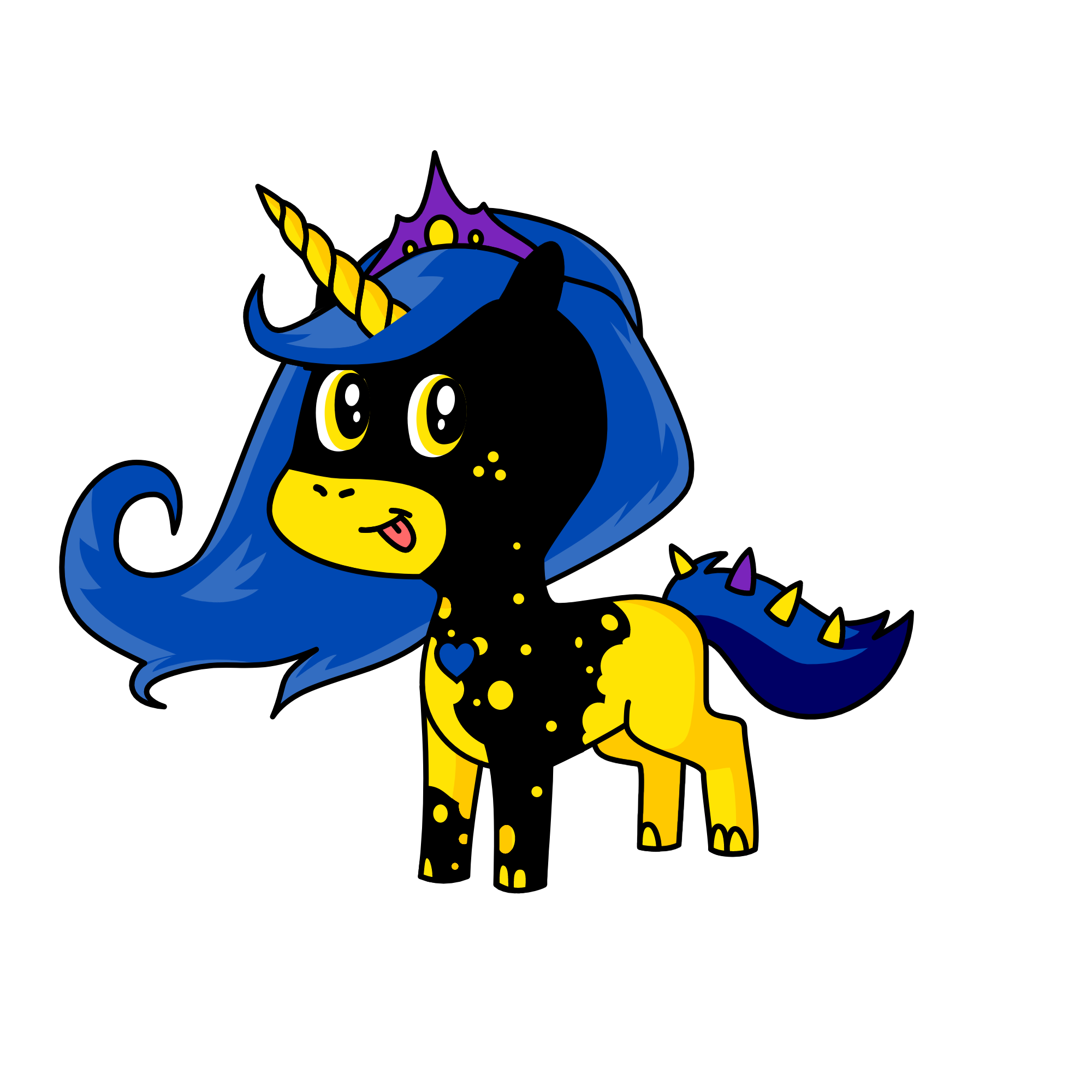 Night Sky, the unicorn