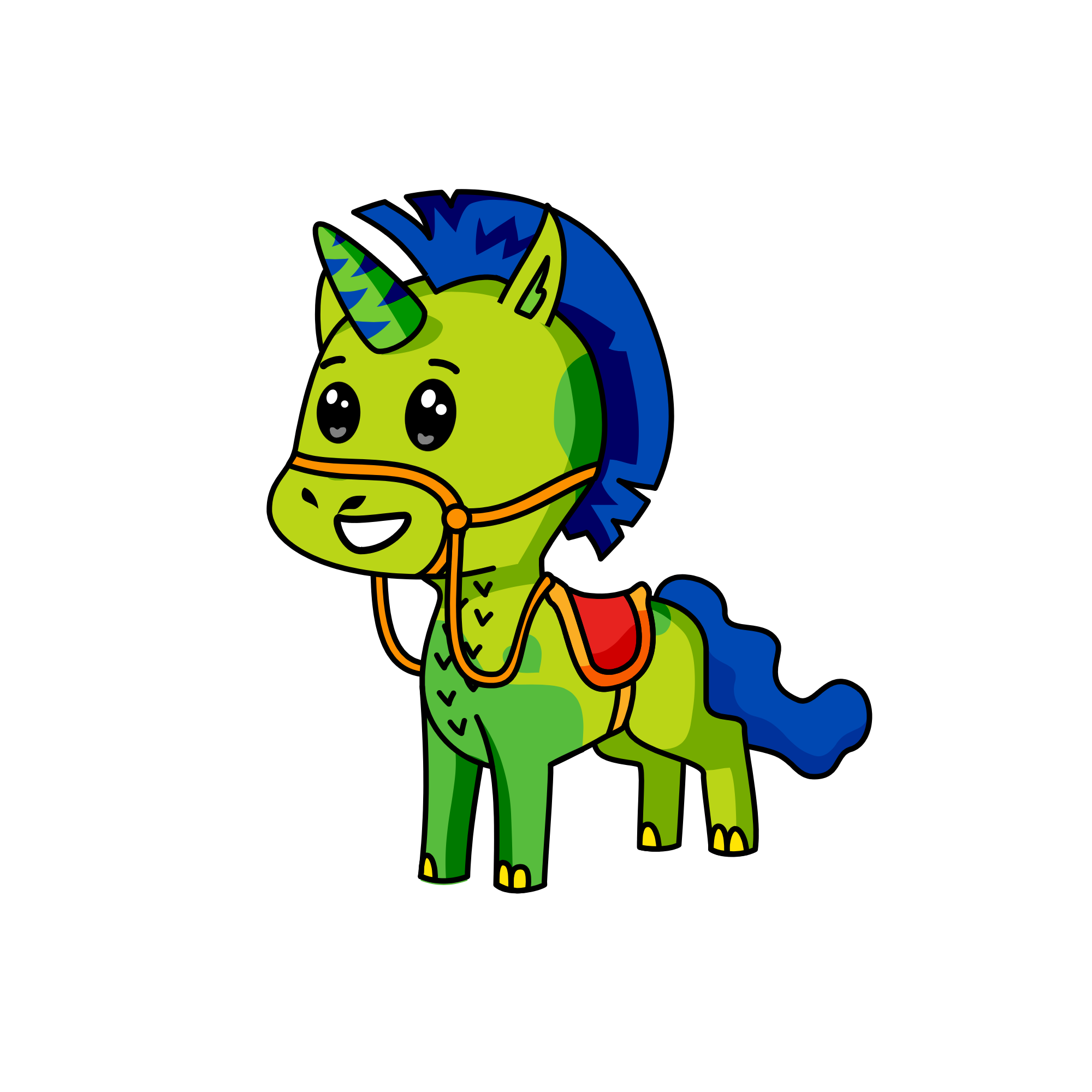 Dino-Corn, the unicorn