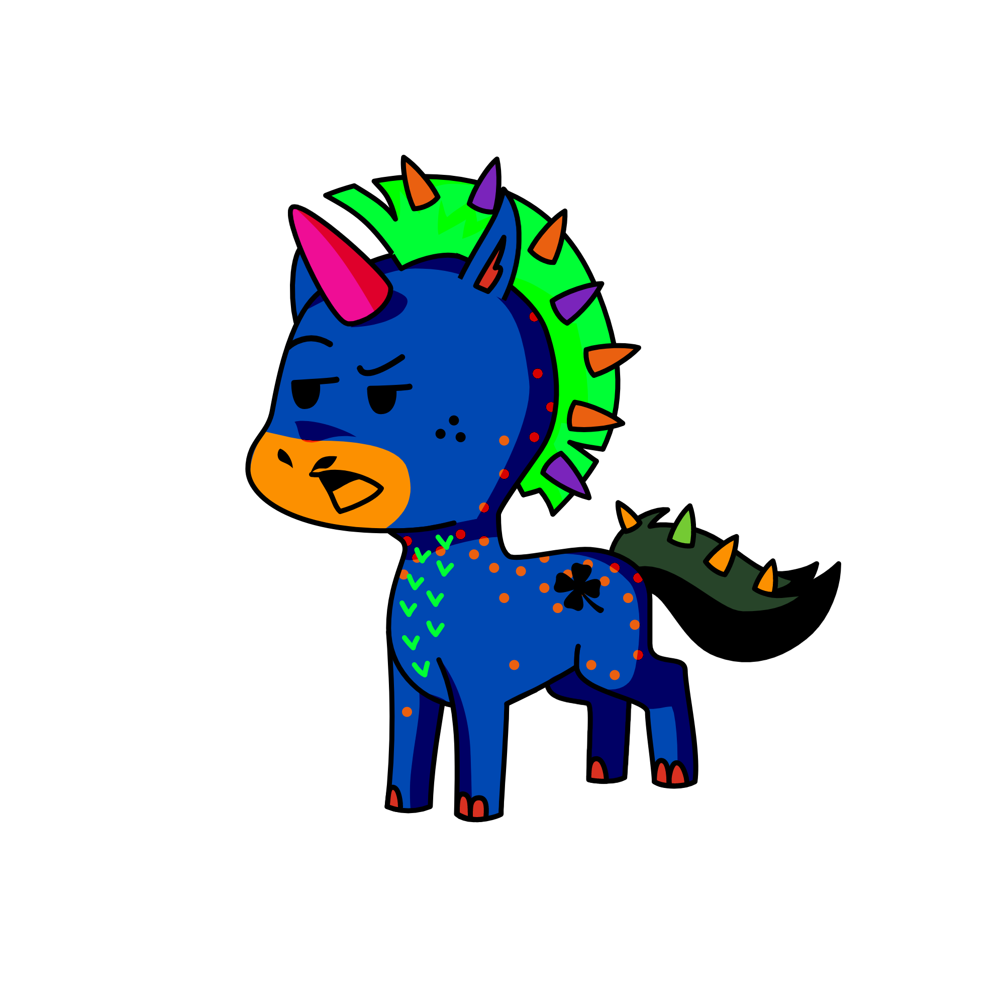 Poop, the unicorn
