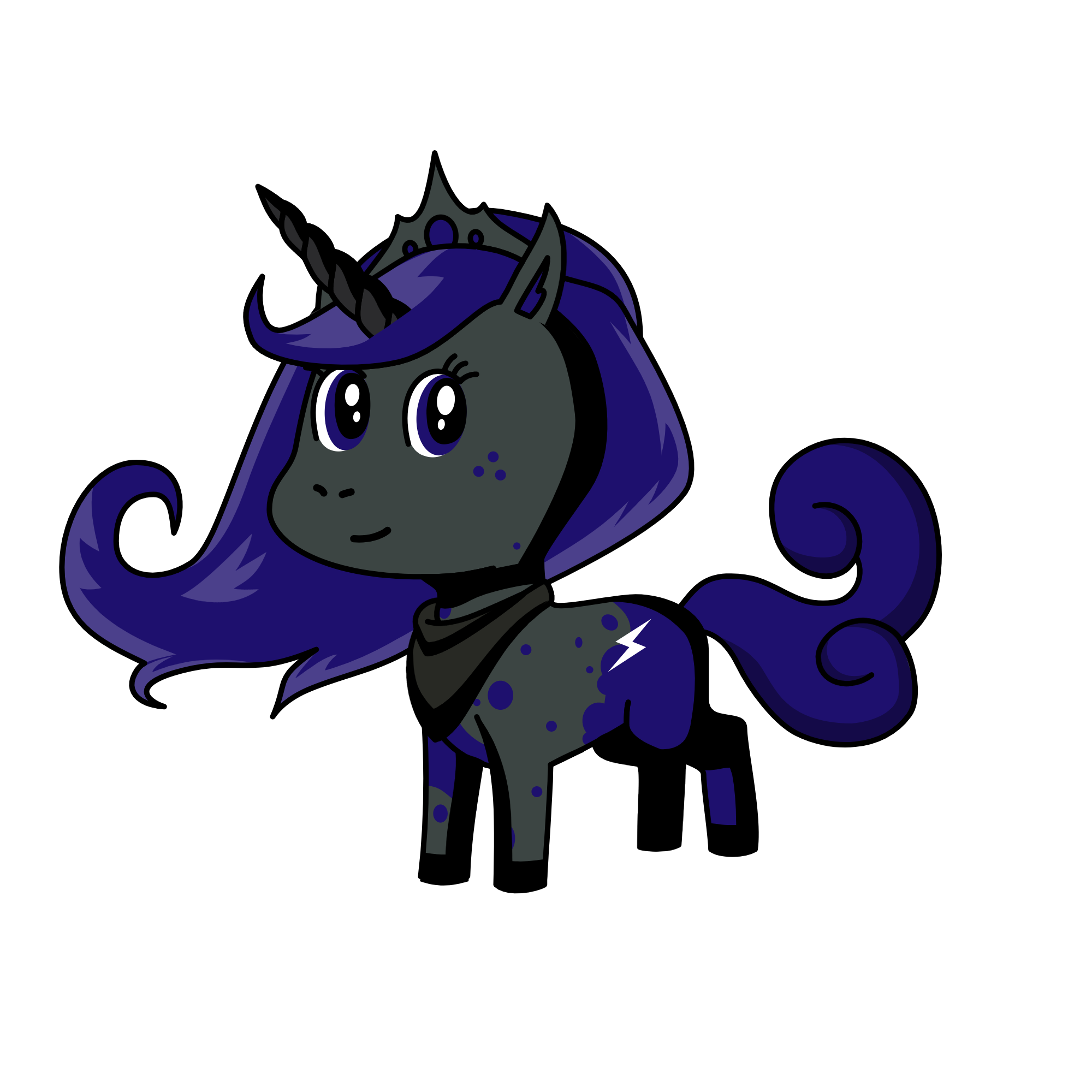 moon qween, the unicorn