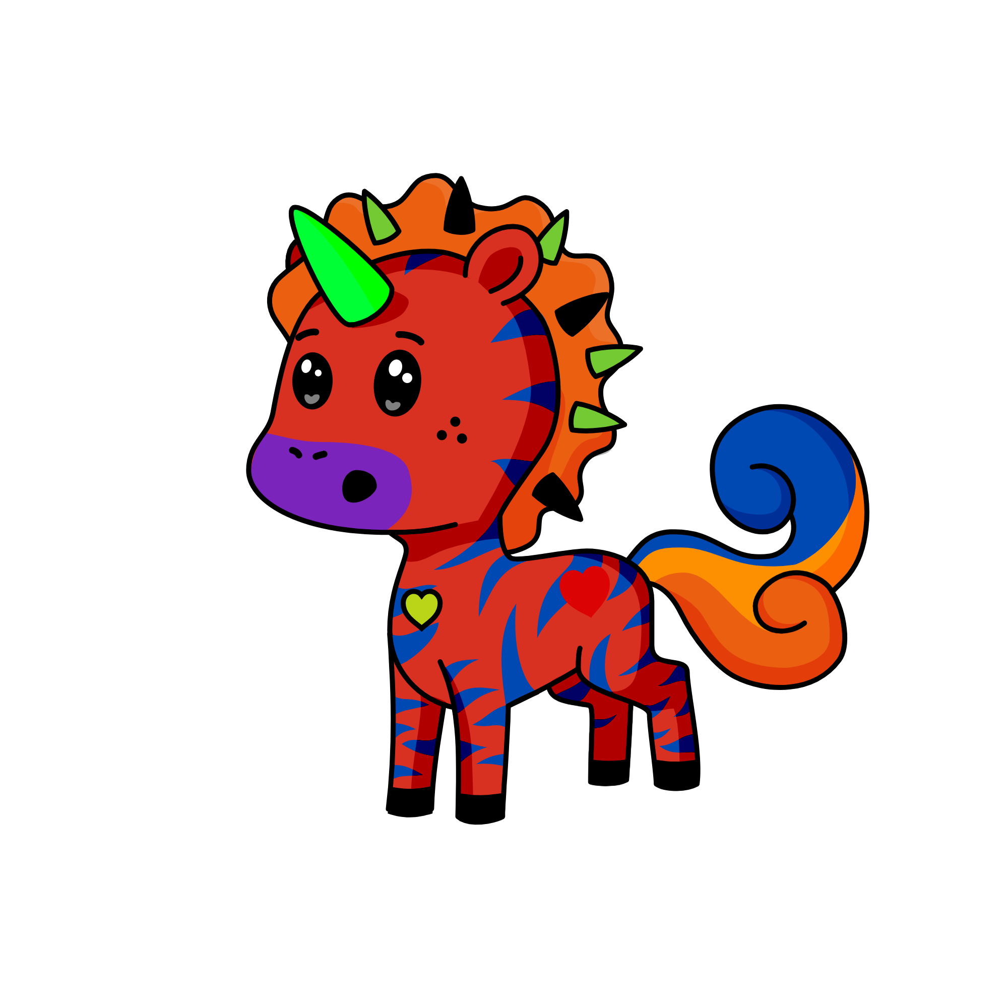 Dummy, the unicorn